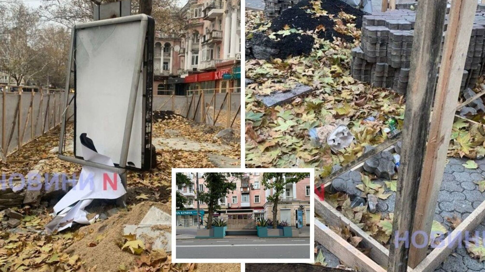 Реконструкция клумбы в Николаеве