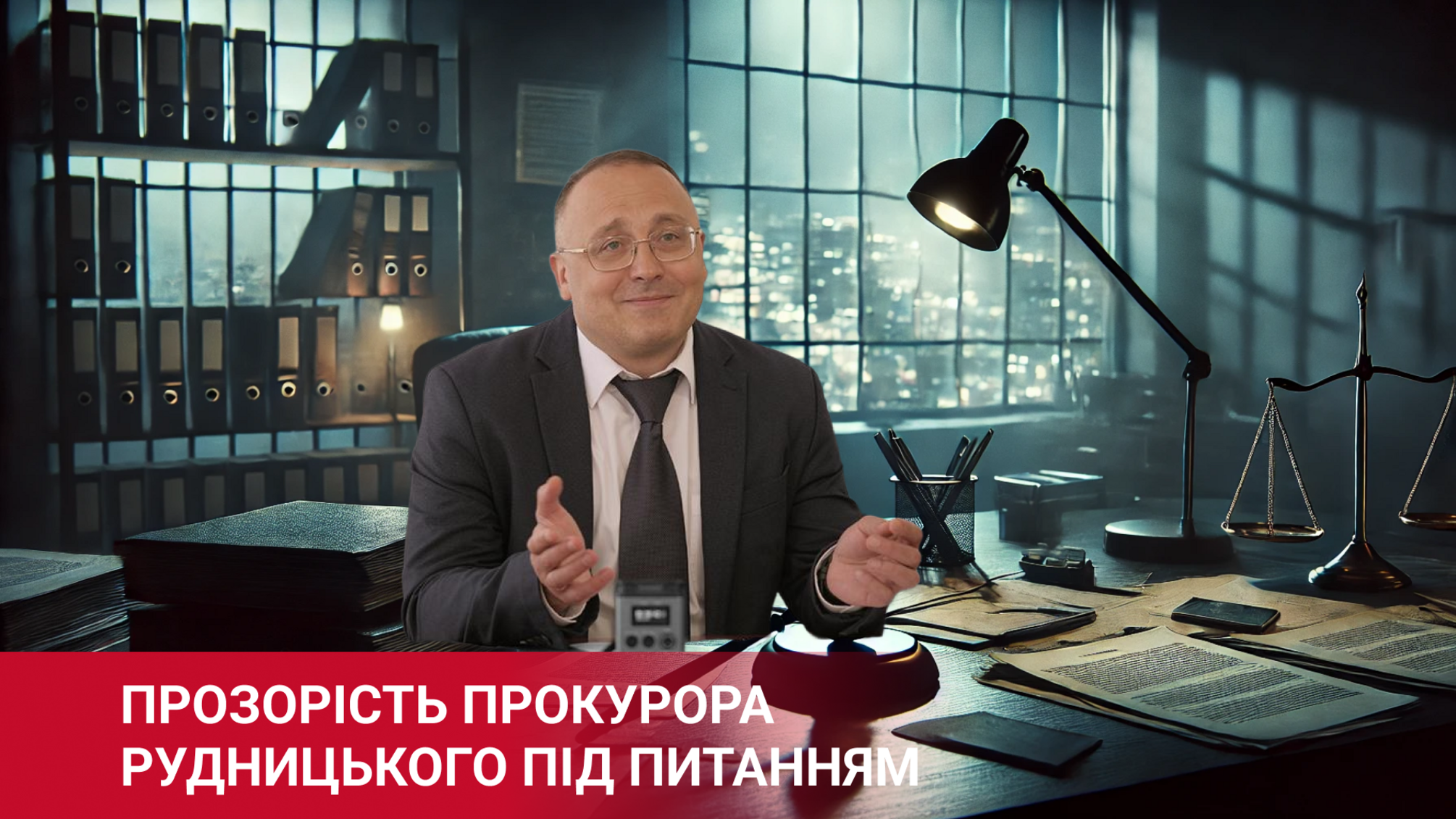 Прозорість під питанням: чому прокурор Рудницький уникає розкриття угод і зв’язків із впливовими особами