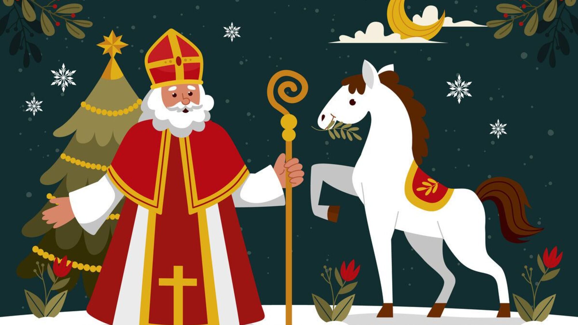 Сказочный святой Николай теперь приносит подарки детям раньше