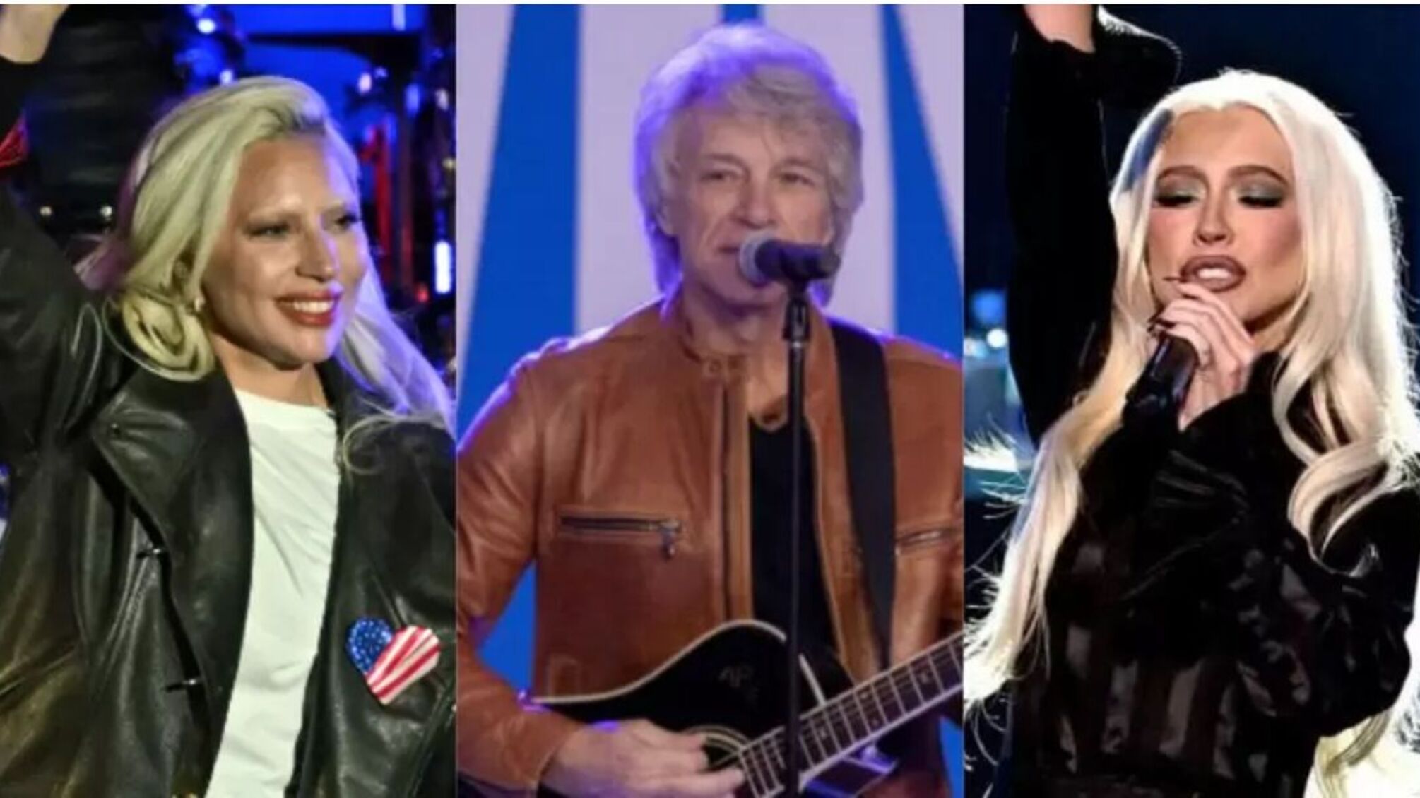 Вечір перед виборами: Бон Джові, Кеті Перрі, Агілера,Біллі Айліш підтримали Камалу Гарріс