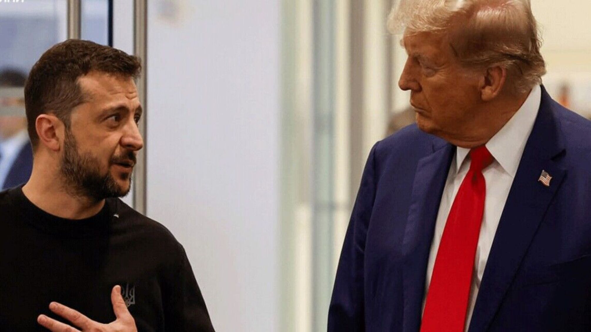 Трамп и Зеленский