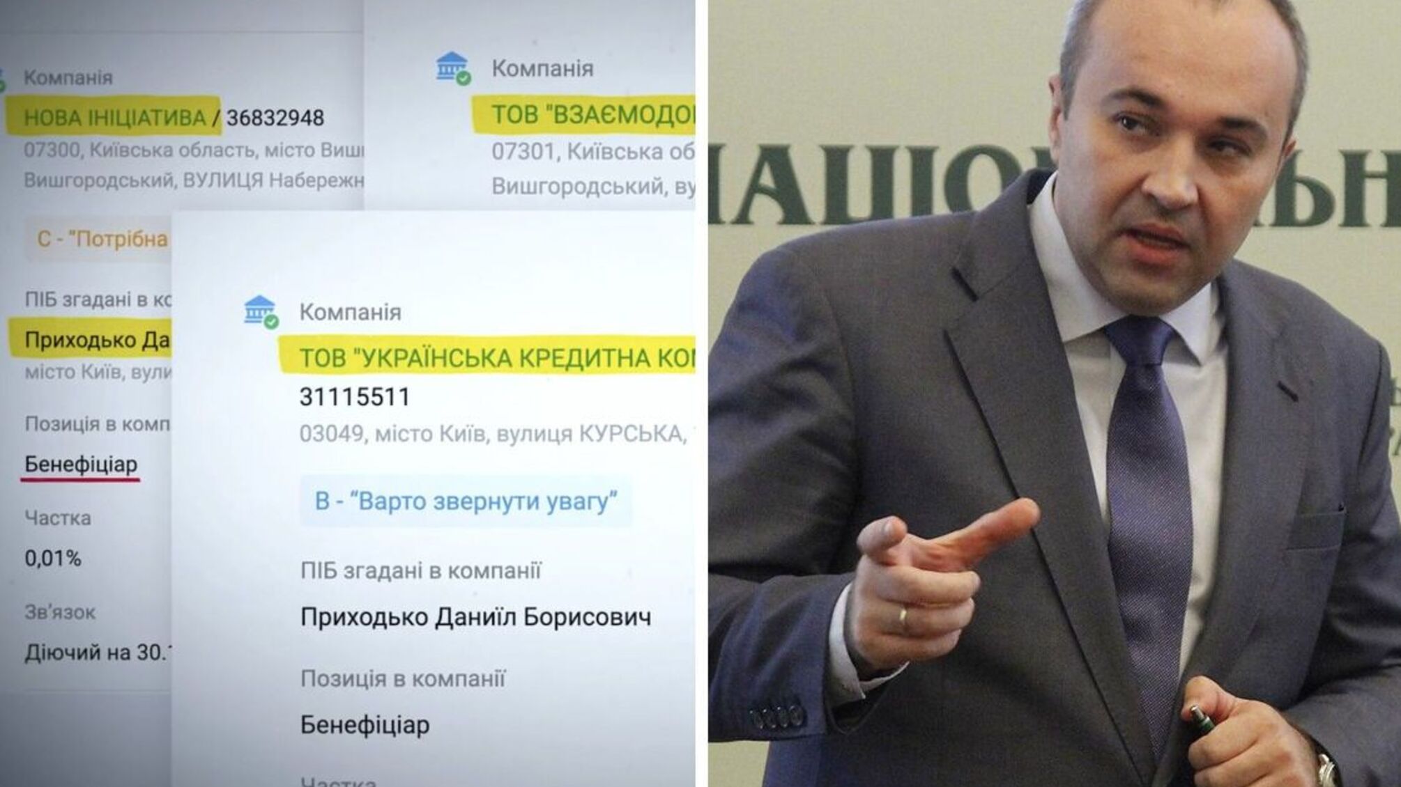 Звідки у родини 'вихідця' із СІЗО Бориса Приходька коштовні активи?
