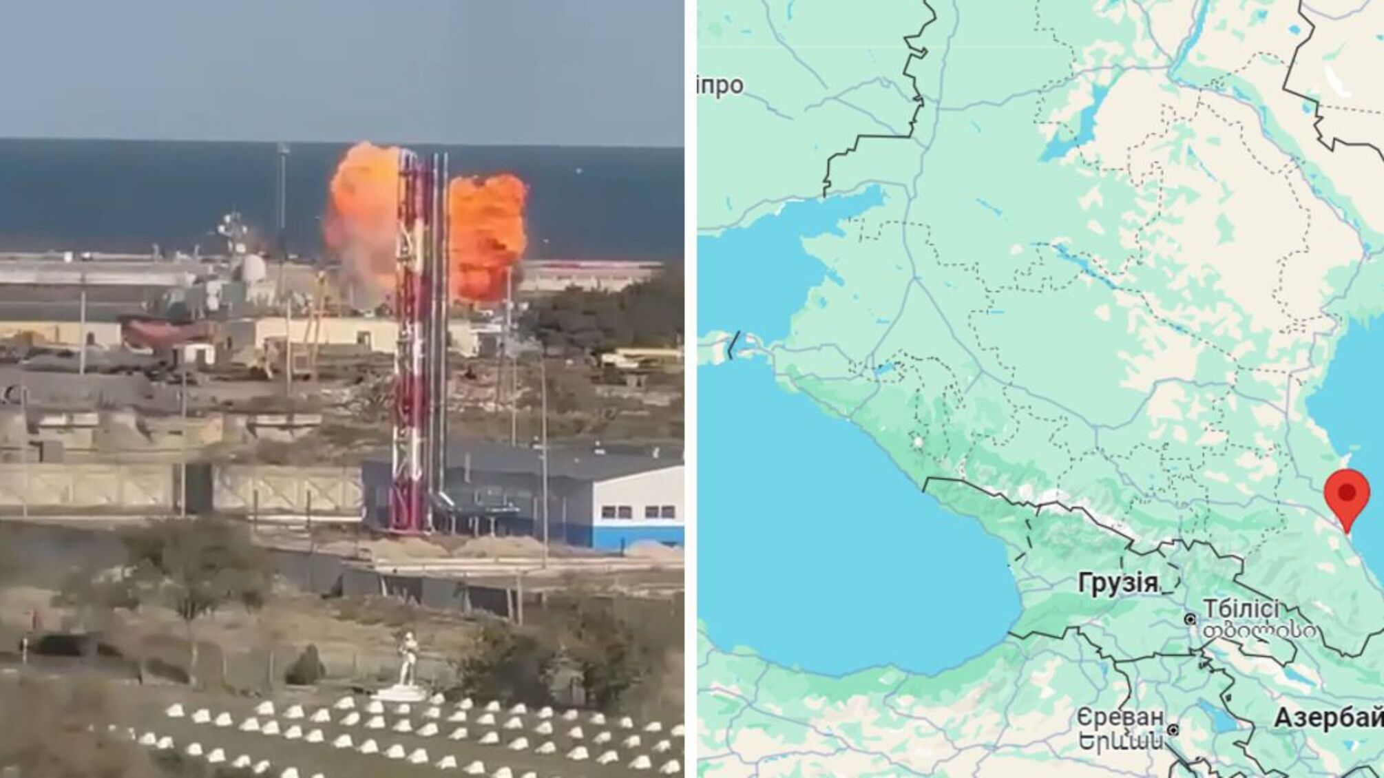 В Каспийске сообщили об уничтожении дрона