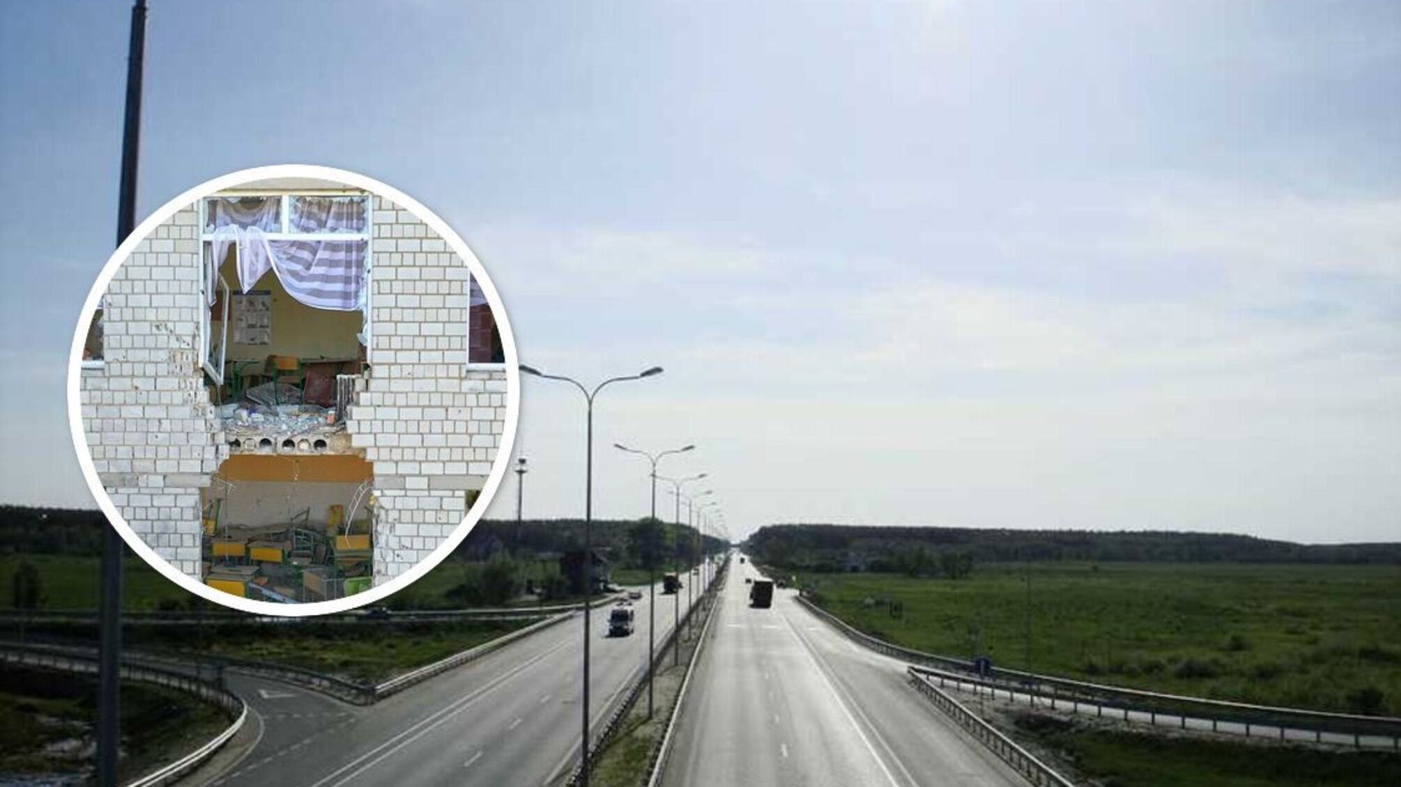 Житомирська траса перекрита