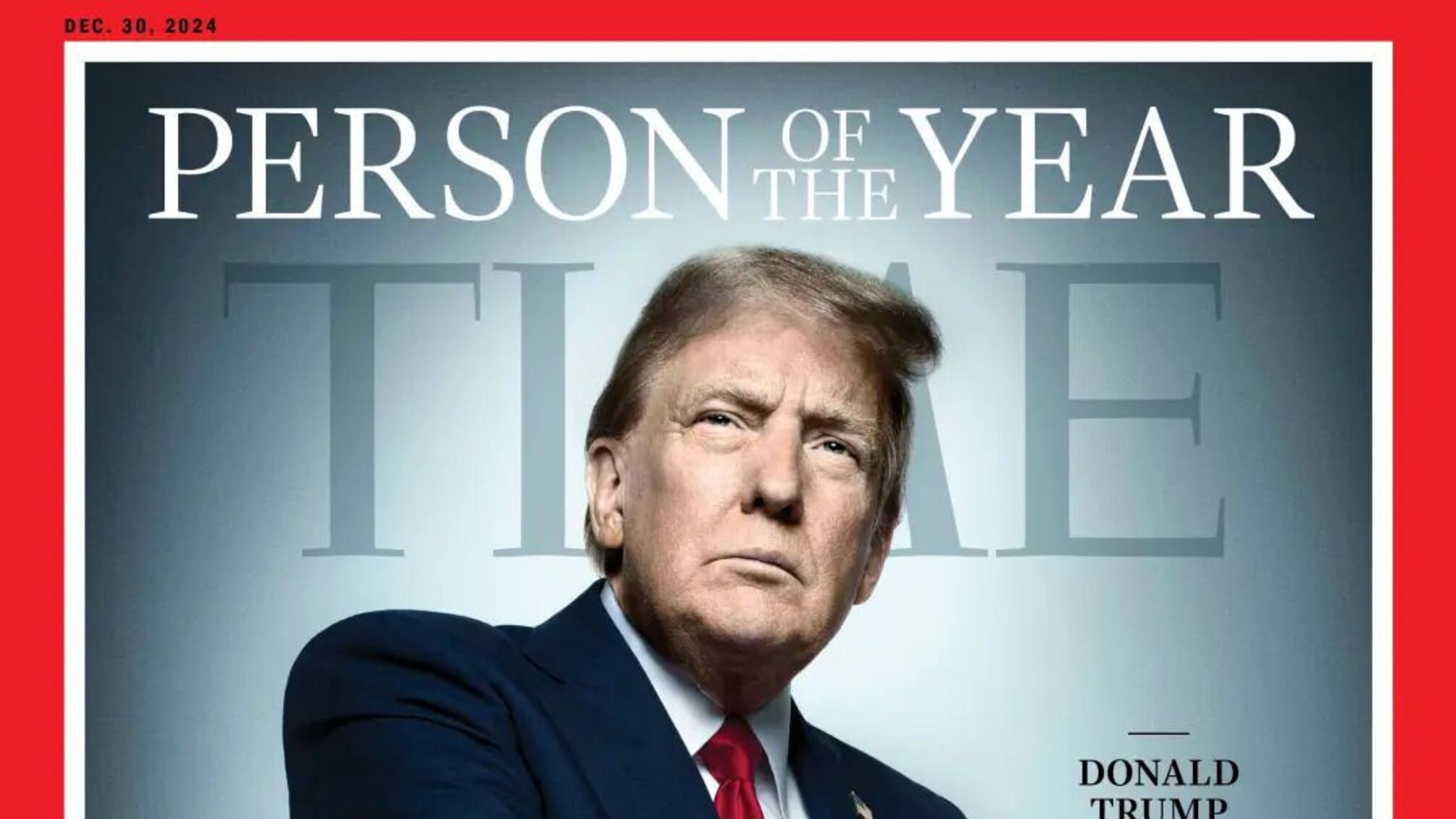 трамп, человек года 2024