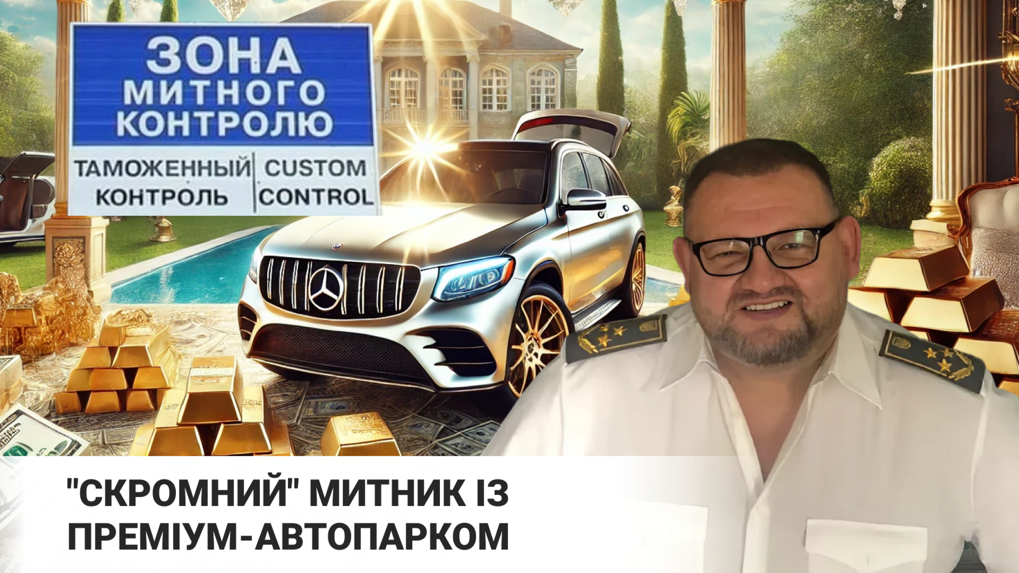 Олег Шахрай: 'Скромный' таможенник с премиум-автопарком (ОБНОВЛЕНО)