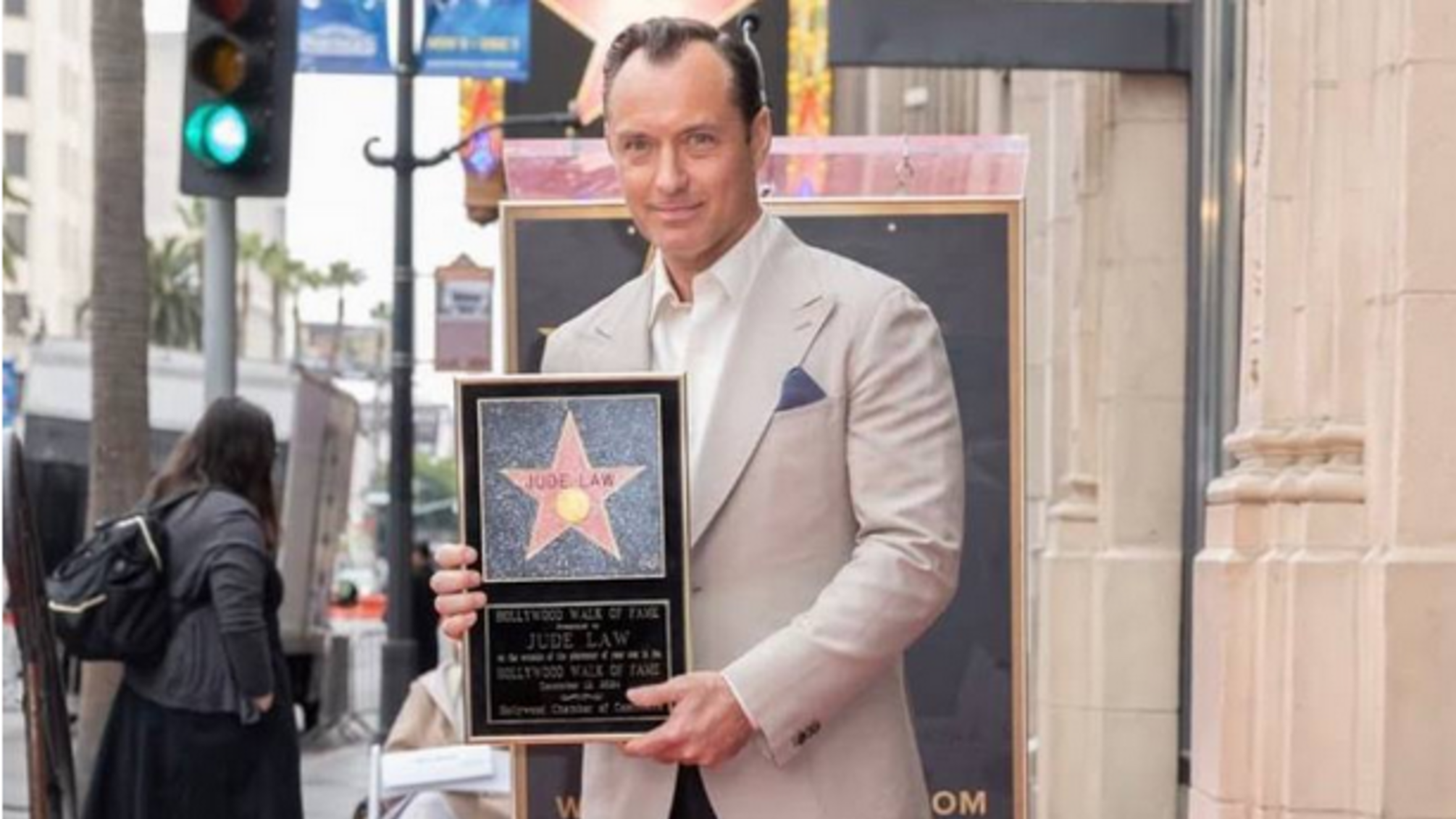 Джуд Лоу отримав власну зірку на 'Алеї слави'