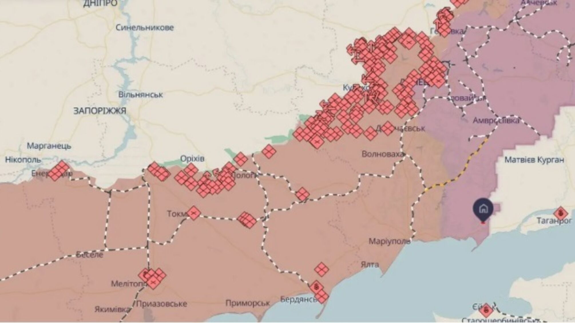 В Донецкой области уничтожены склады боеприпасов и горючего оккупантов