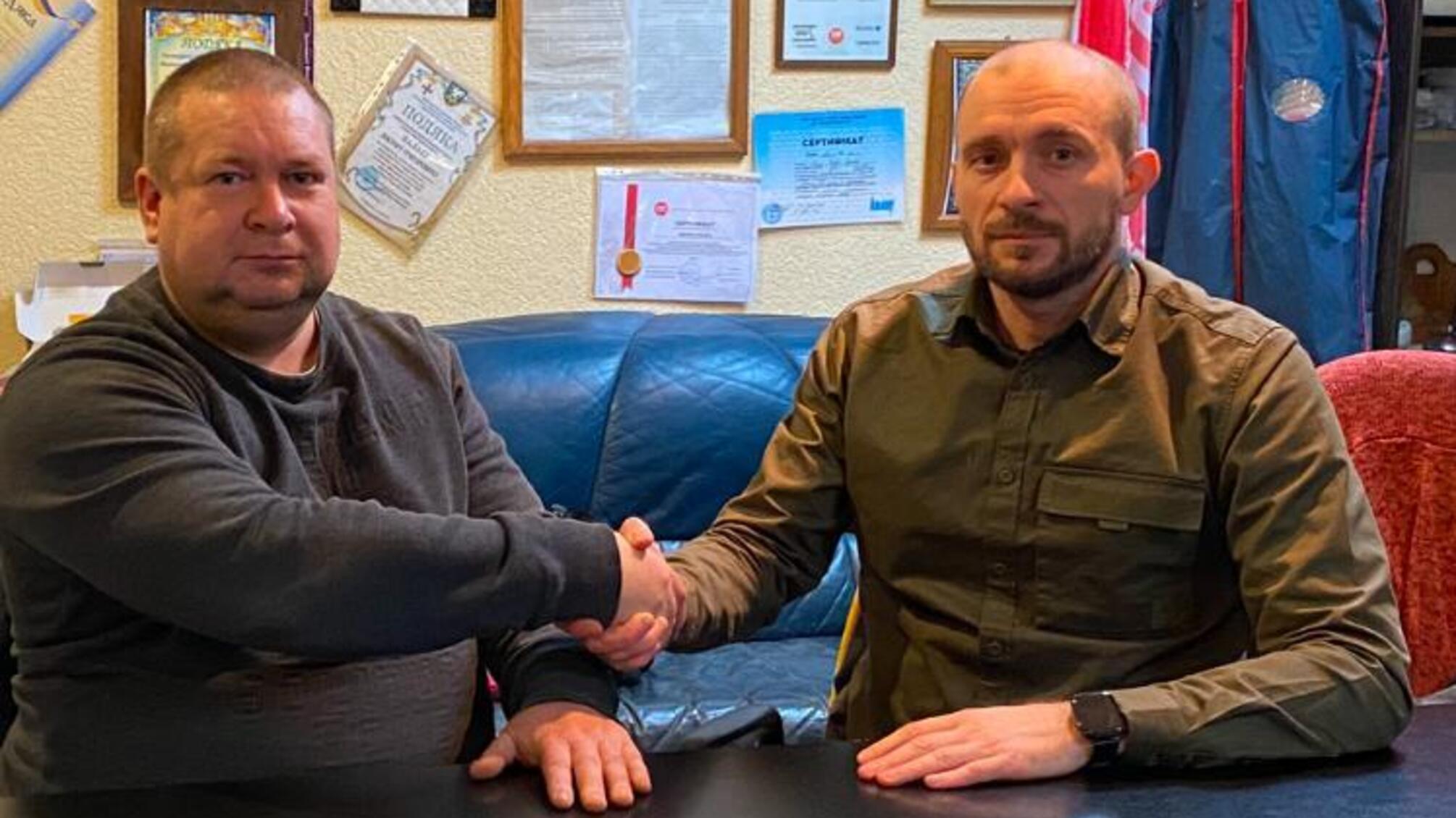 Виктор Палас и Сергей Усов