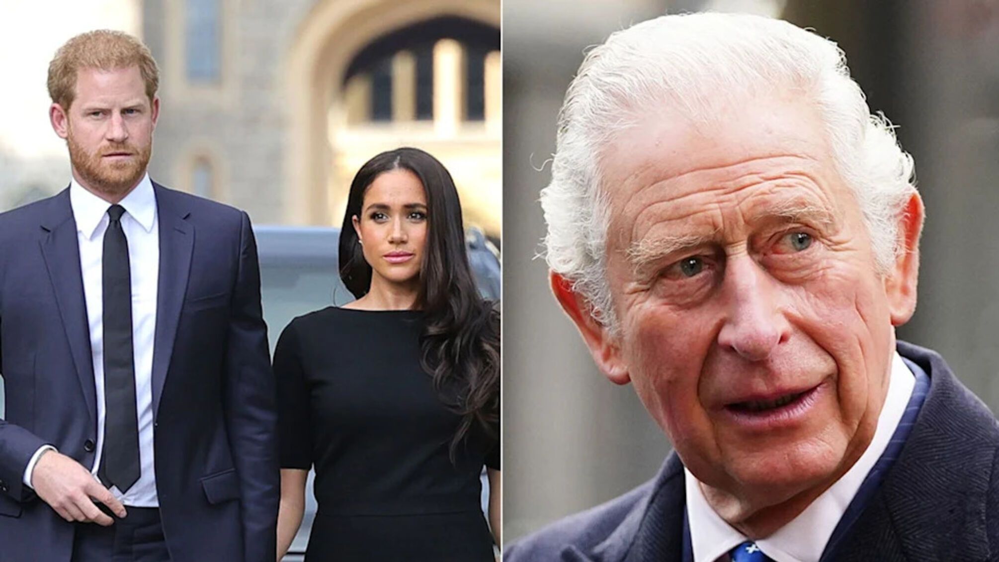 Меган, Гарри, Чарльз