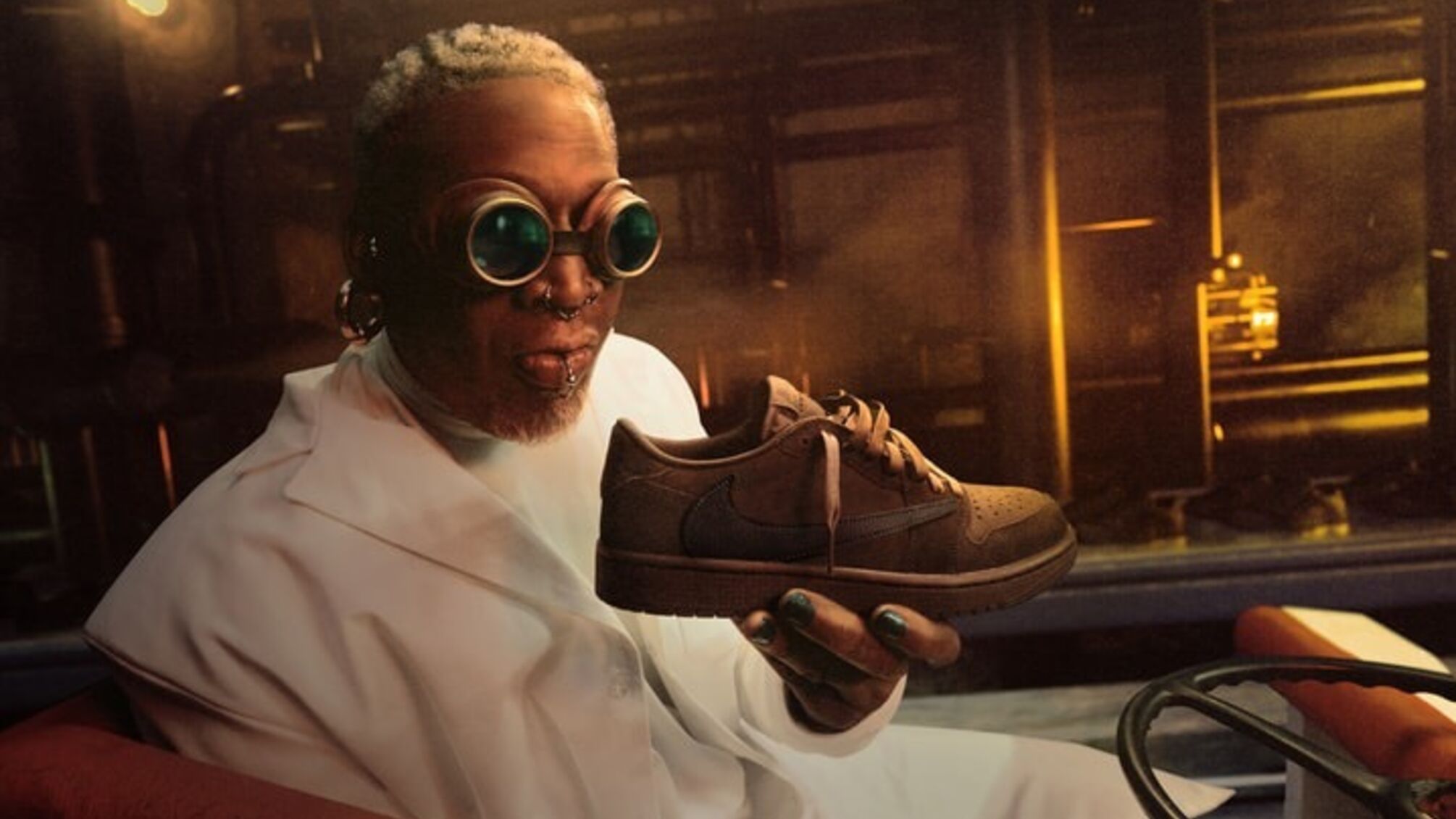 Тревіс Скотт запускає кросівки “Velvet Brown/Dark Mocha” у стилі “Чарлі і шоколадна фабрика”