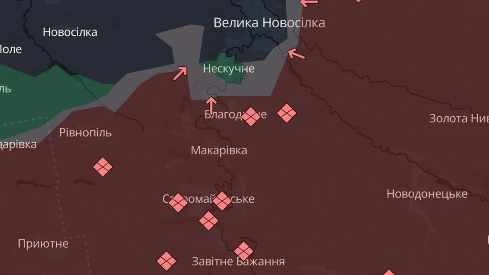 Анализ Deep State: ситуация вокруг Макаровки по состоянию на 23 декабря