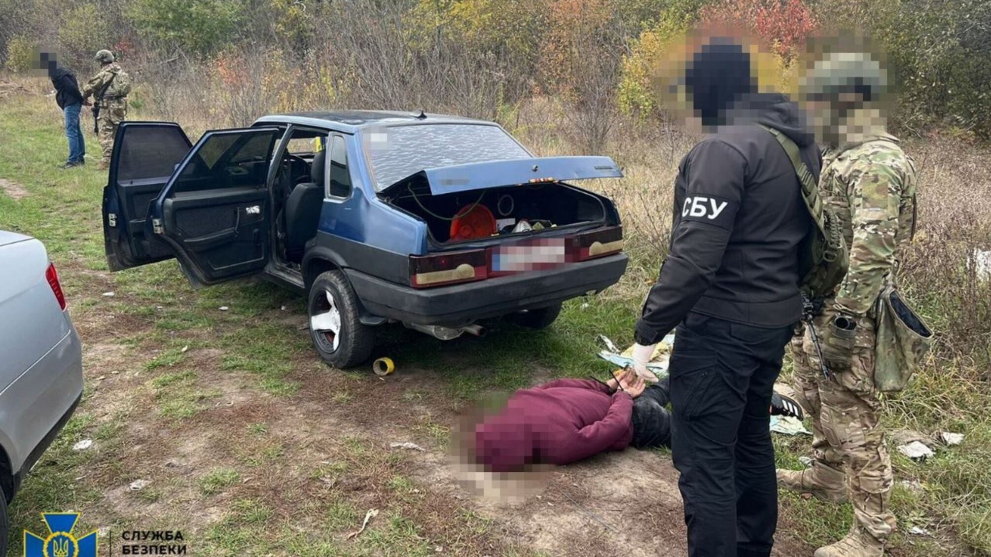 Взрывчатка и гранаты: СБУ и Нацполиция задержали нелегальных торговцев оружием