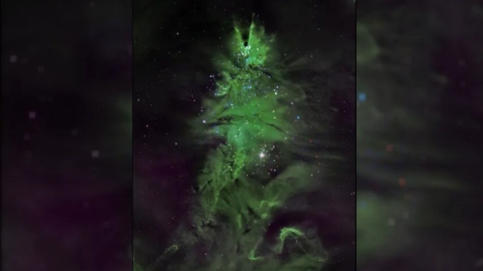 У мережі показали скупчення зірок 'різдвяна ялинка'