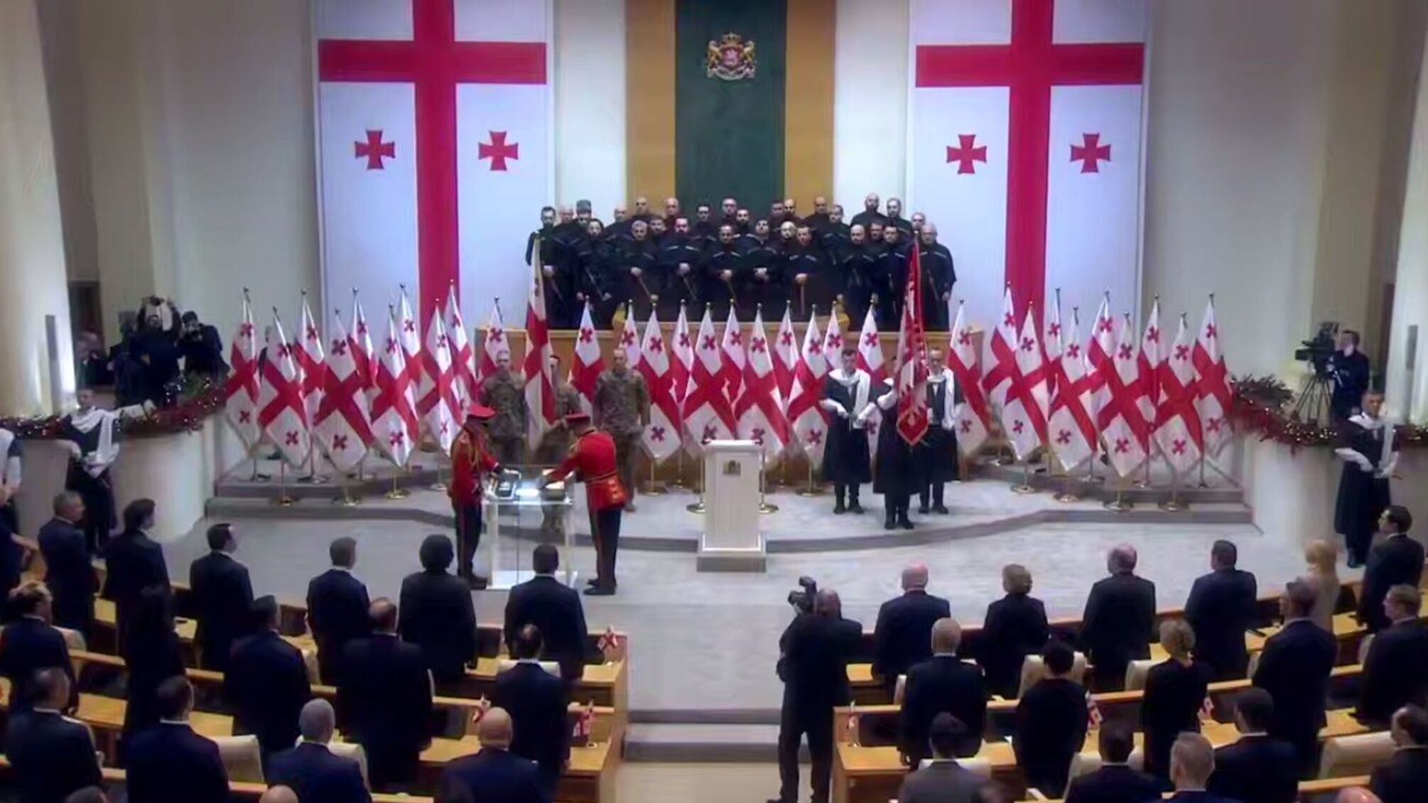 Протести в Тбілісі: громадяни виступають проти інавгурації Кавелашвілі