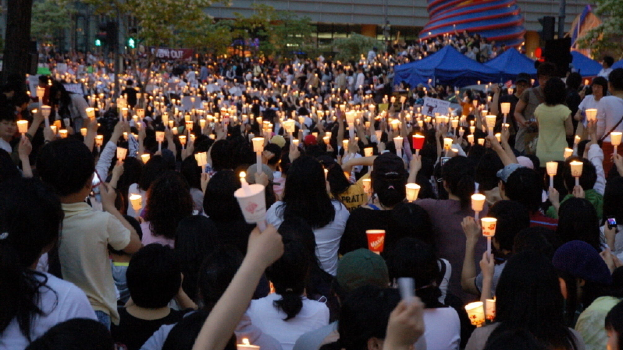 Противостояние в Южной Корее