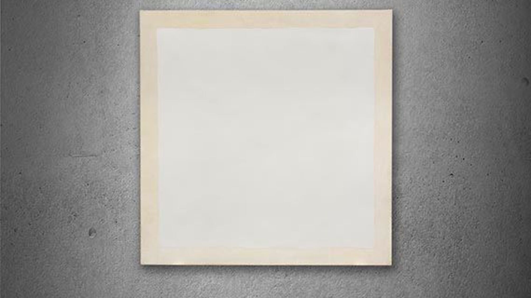 В Германии на аукцион выставили белый холст, стоимостью $1,5 млн