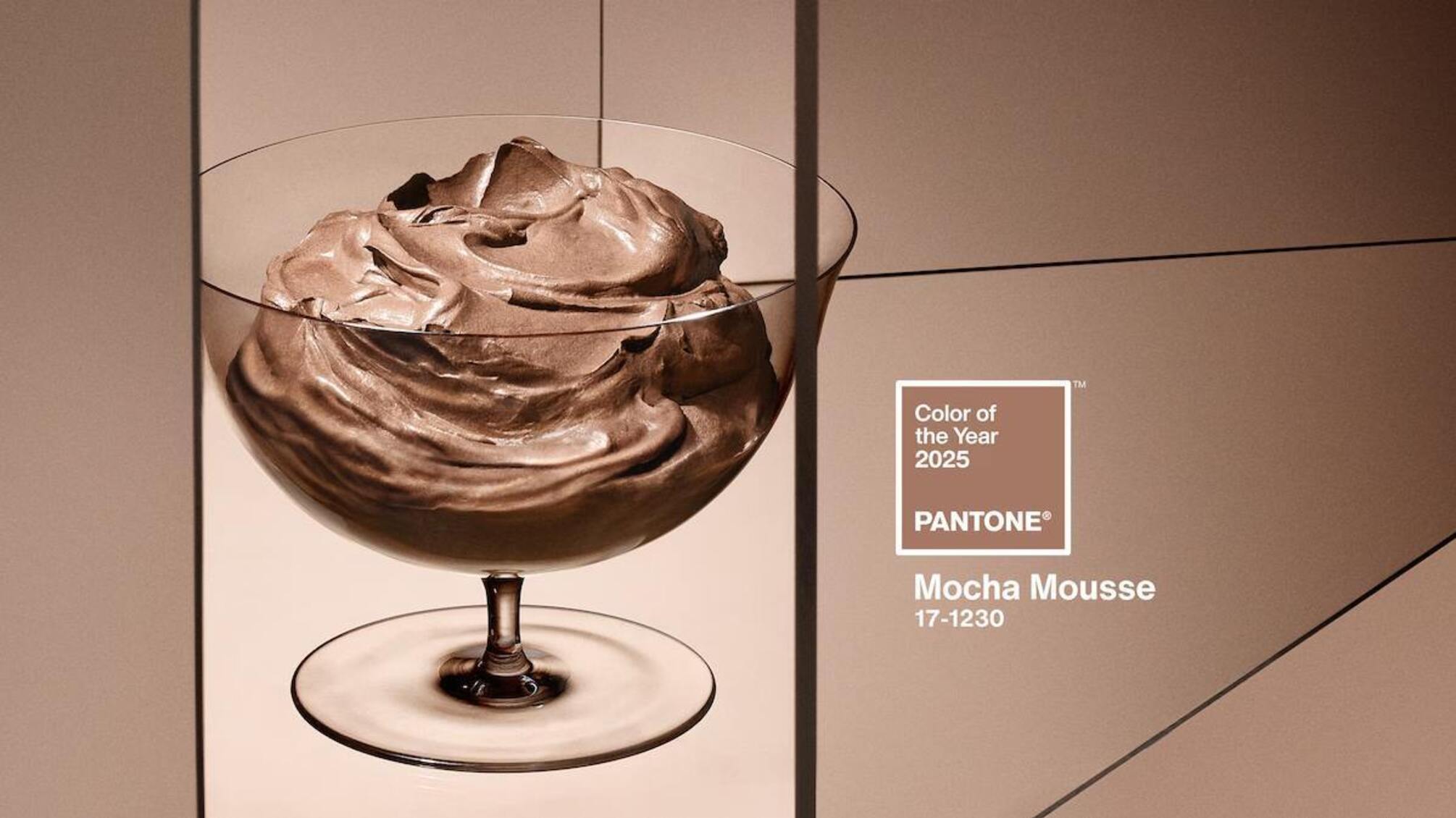 Pantone назвал главный цвет 2025 года: нежный Mocha Mousse