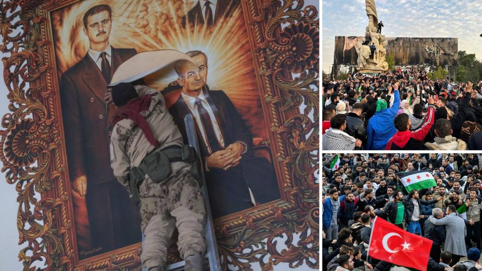 Сирийцы празднуют освобождение Дамаска: режим Асадов завершился