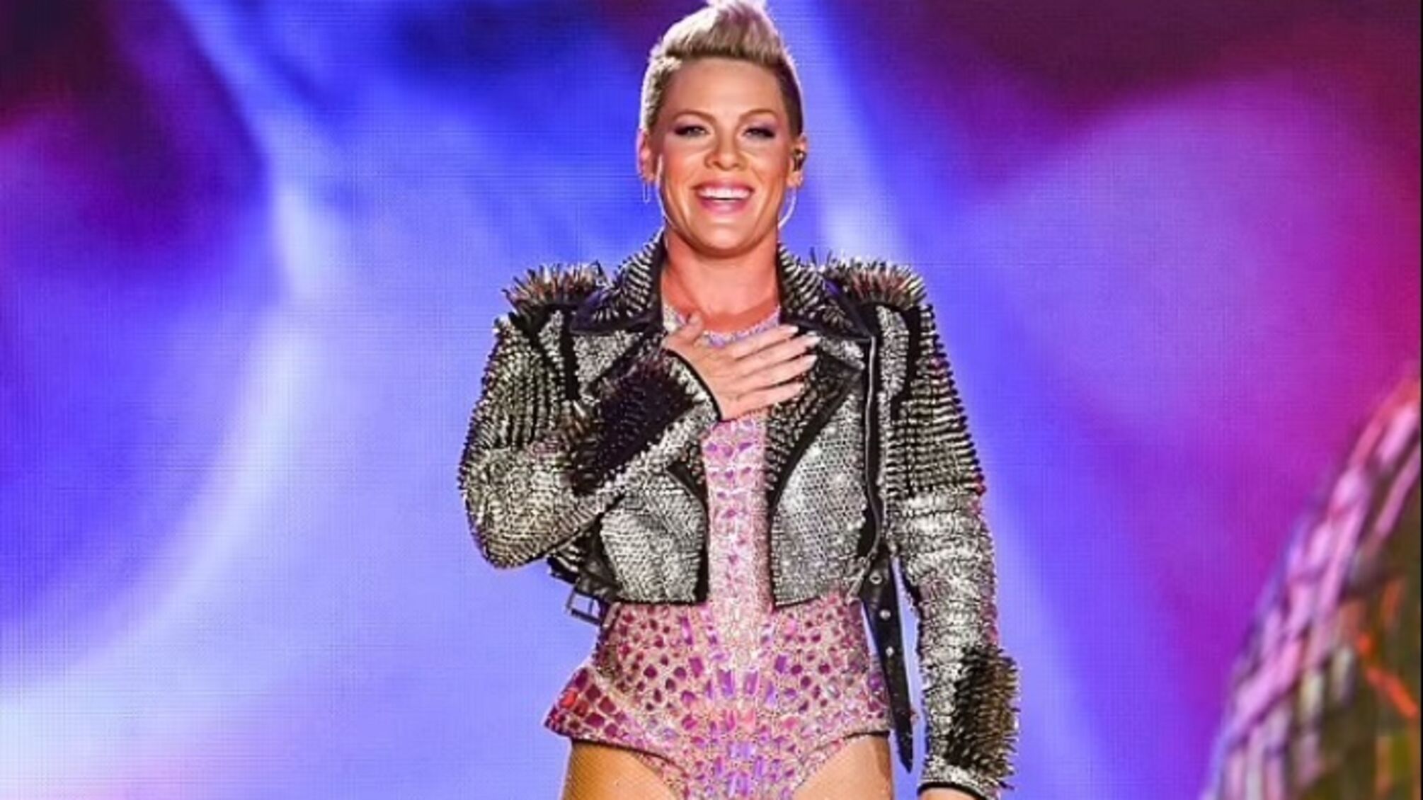 Pink була схвильована, дізнавшись, що на її шоу може народитися дитина