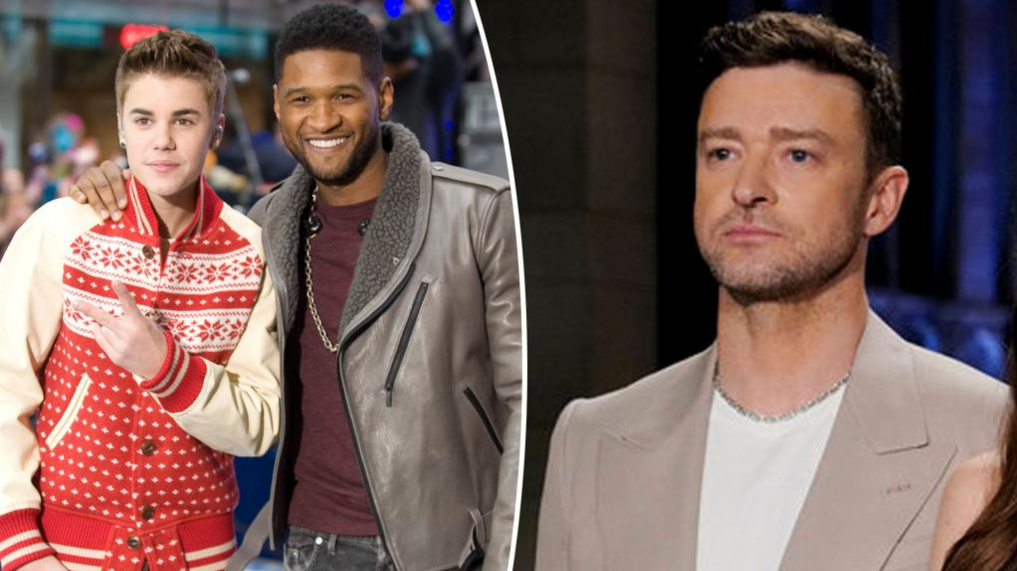 Тімберлейк, Ашер і Бібер