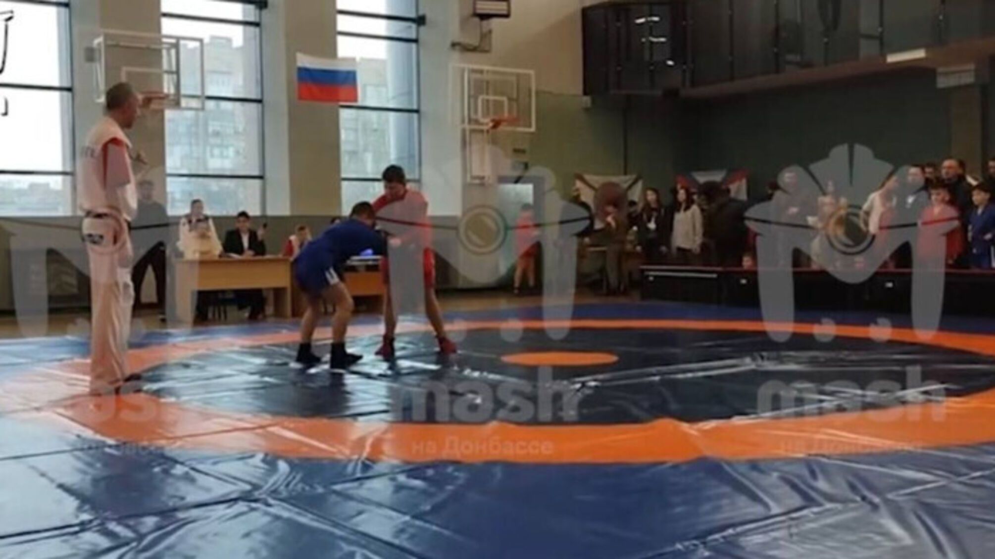 В спортшколе временно оккупированного Мелитополя сдетонировал гранатомет