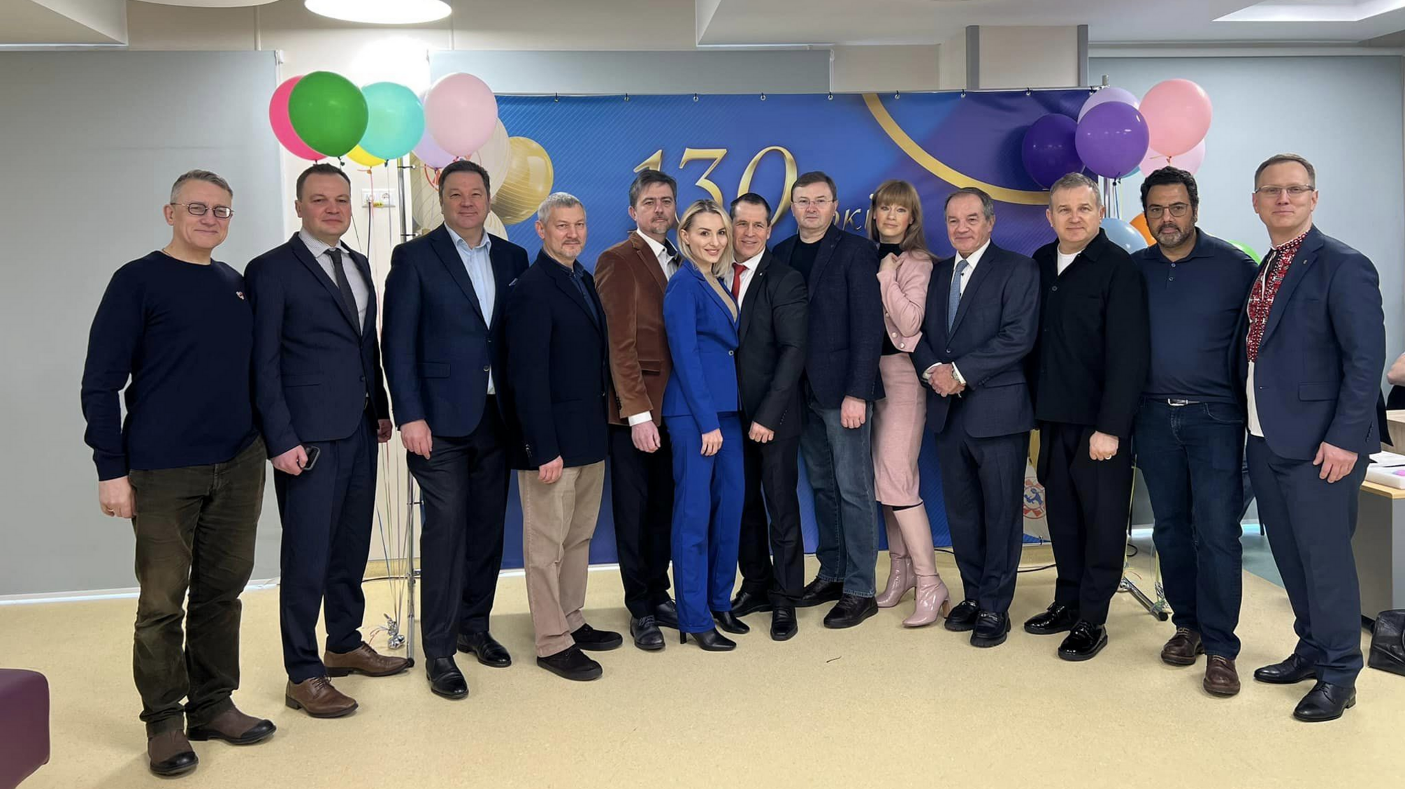 Почесний президент Асоціації друзів 'Охматдит' Ігор Корж привітав лікарню із 130-ю річницею