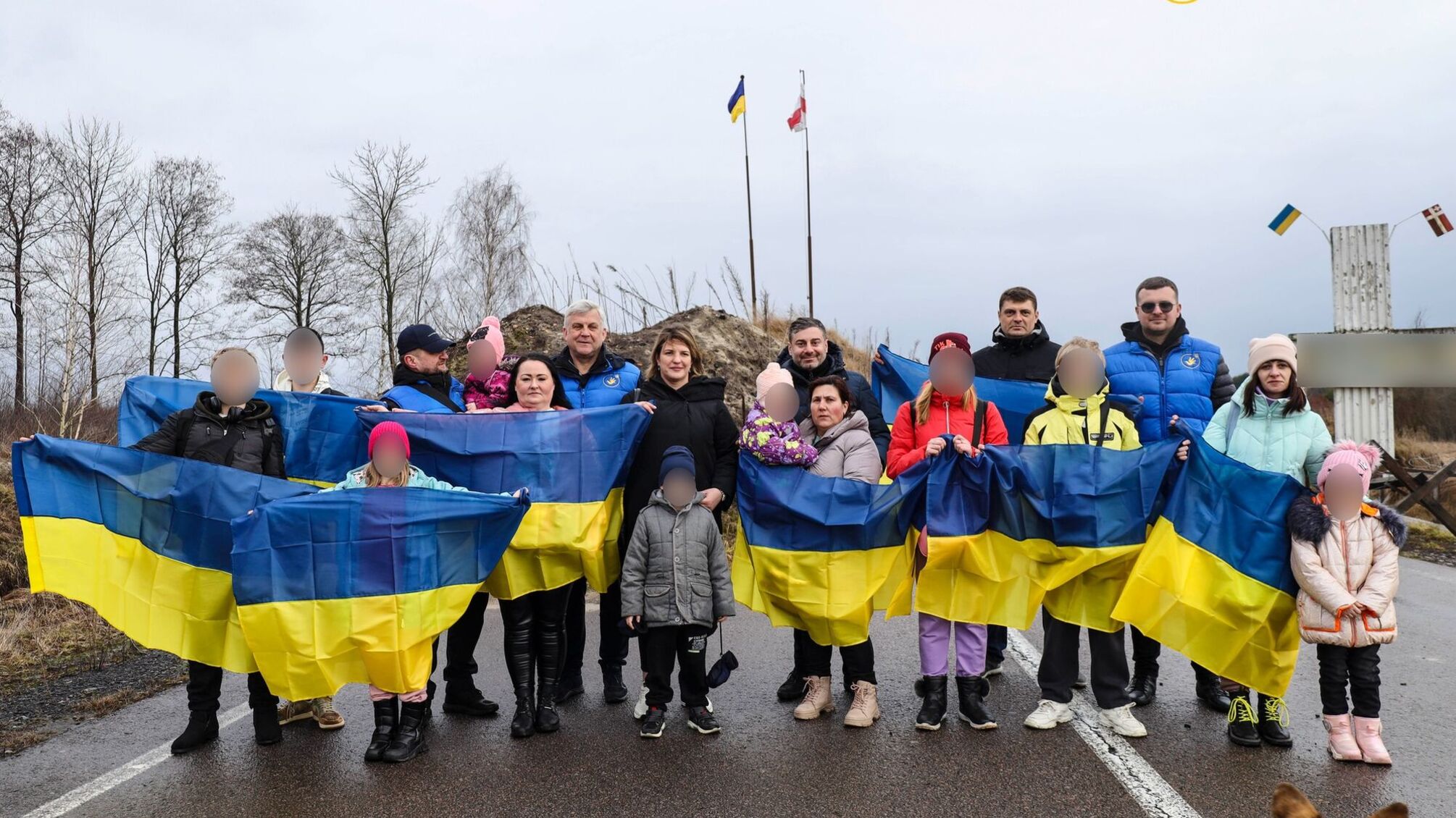 Украинские дети вернулись домой