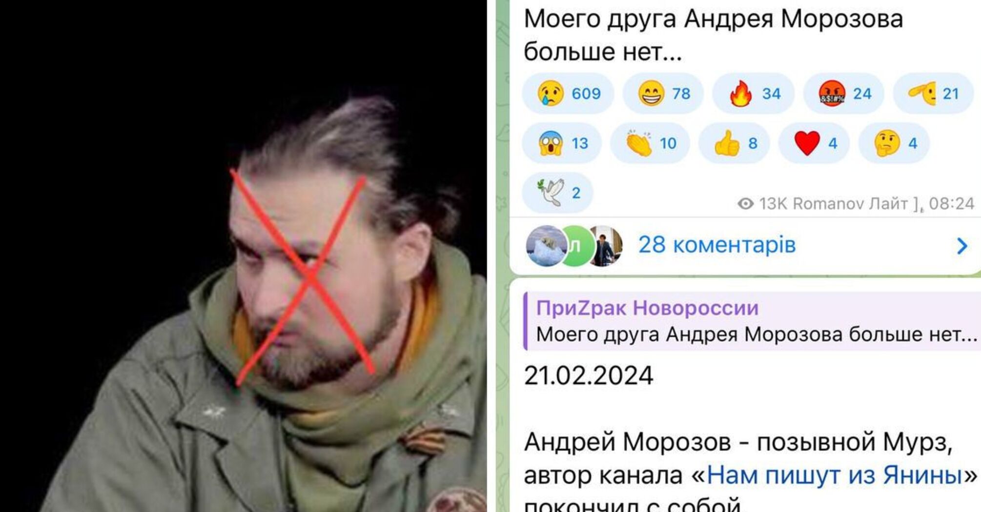 Murz Российский пропагандист ''Мурз'' застрелился после раскрытия данных о ...