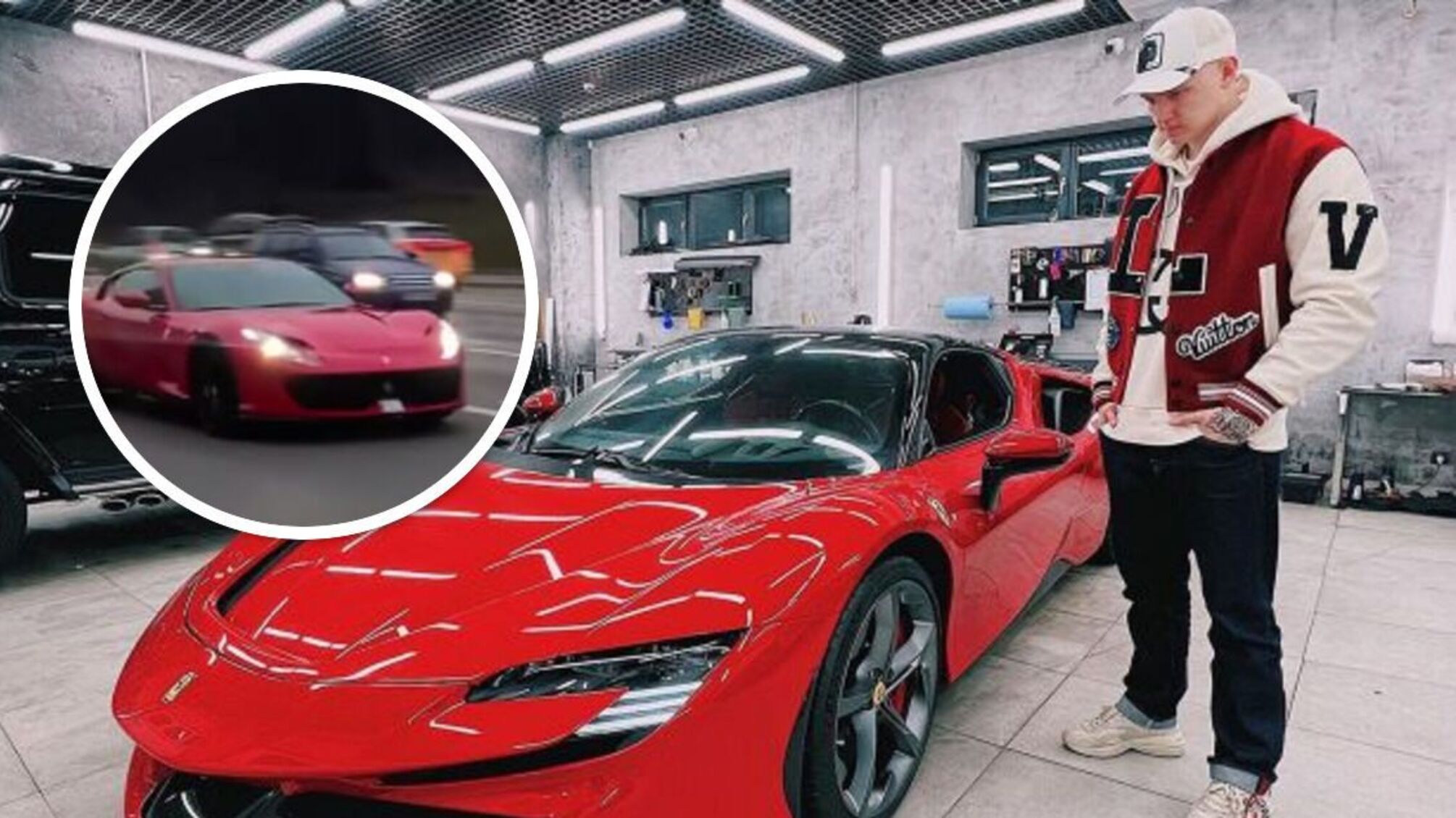 25-летний миллионер на роскошном автомобиле нарушает правила дорожного движения во время войны