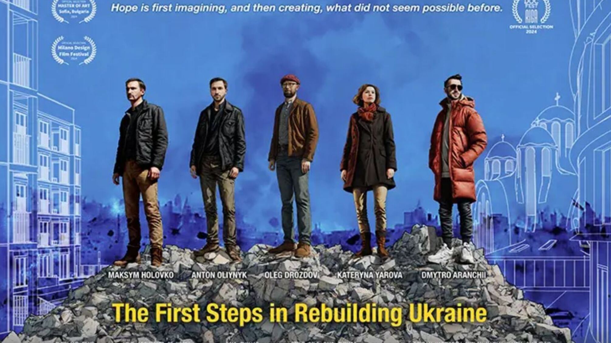 Режиссер ВВС Пол Томас представил документальный фильм об украинских архитекторах