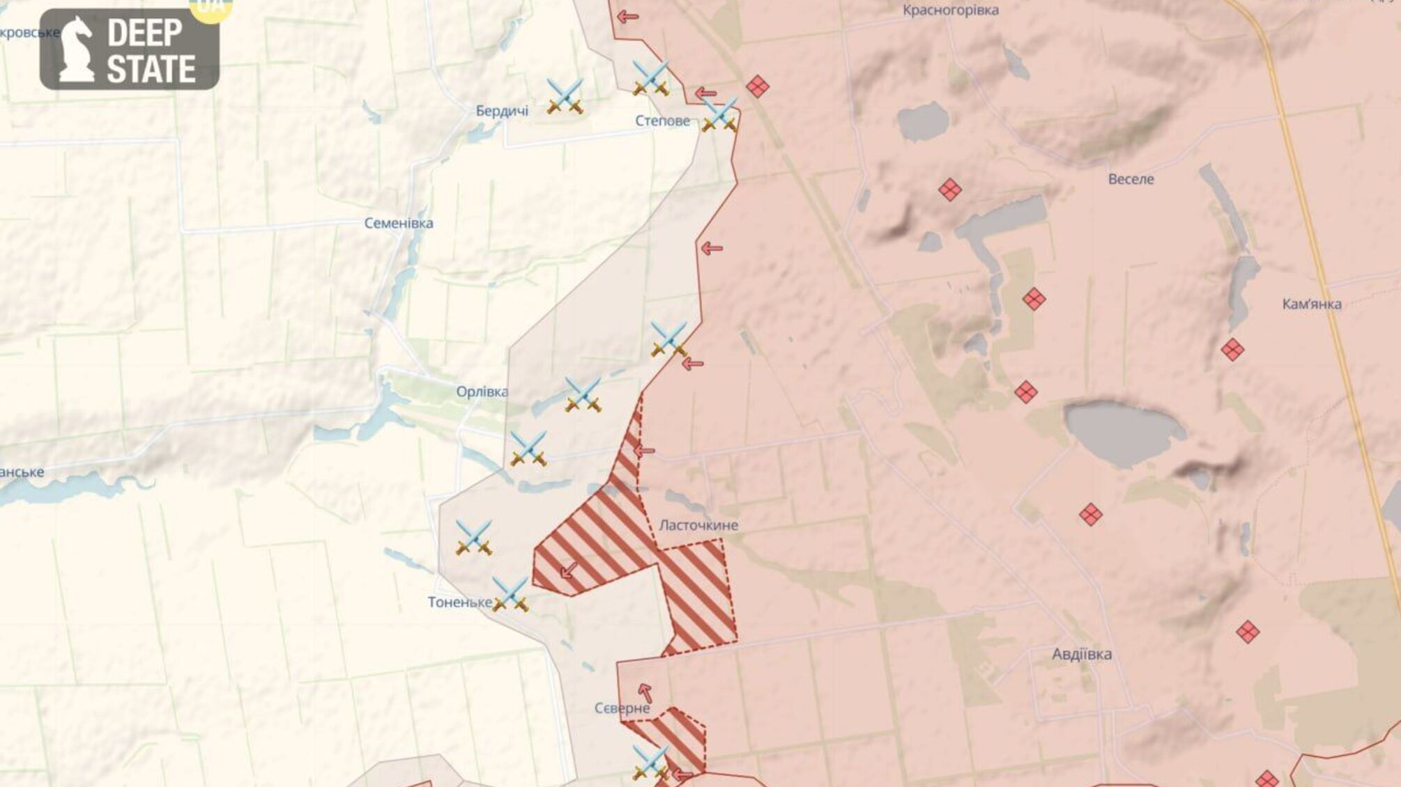 На західному напрямку від Авдіївки пройшли серйозні бої
