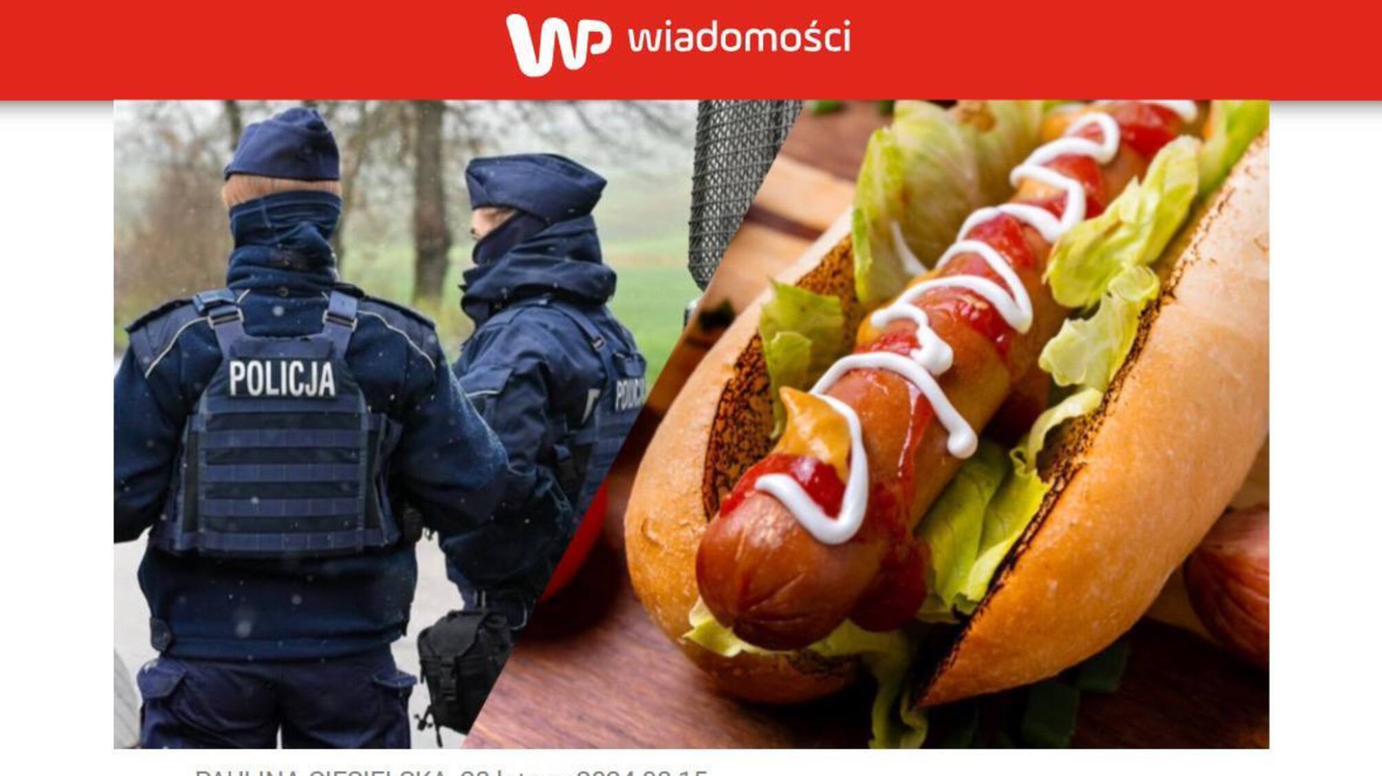 У Польщі поліцейські пригостили бездомного українця хот-догом і в обмін на це «навісили» 26 злочинів