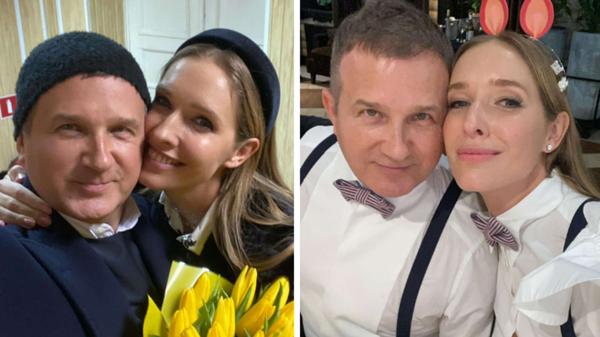 Горбунов та Осадча святкують річницю весілля