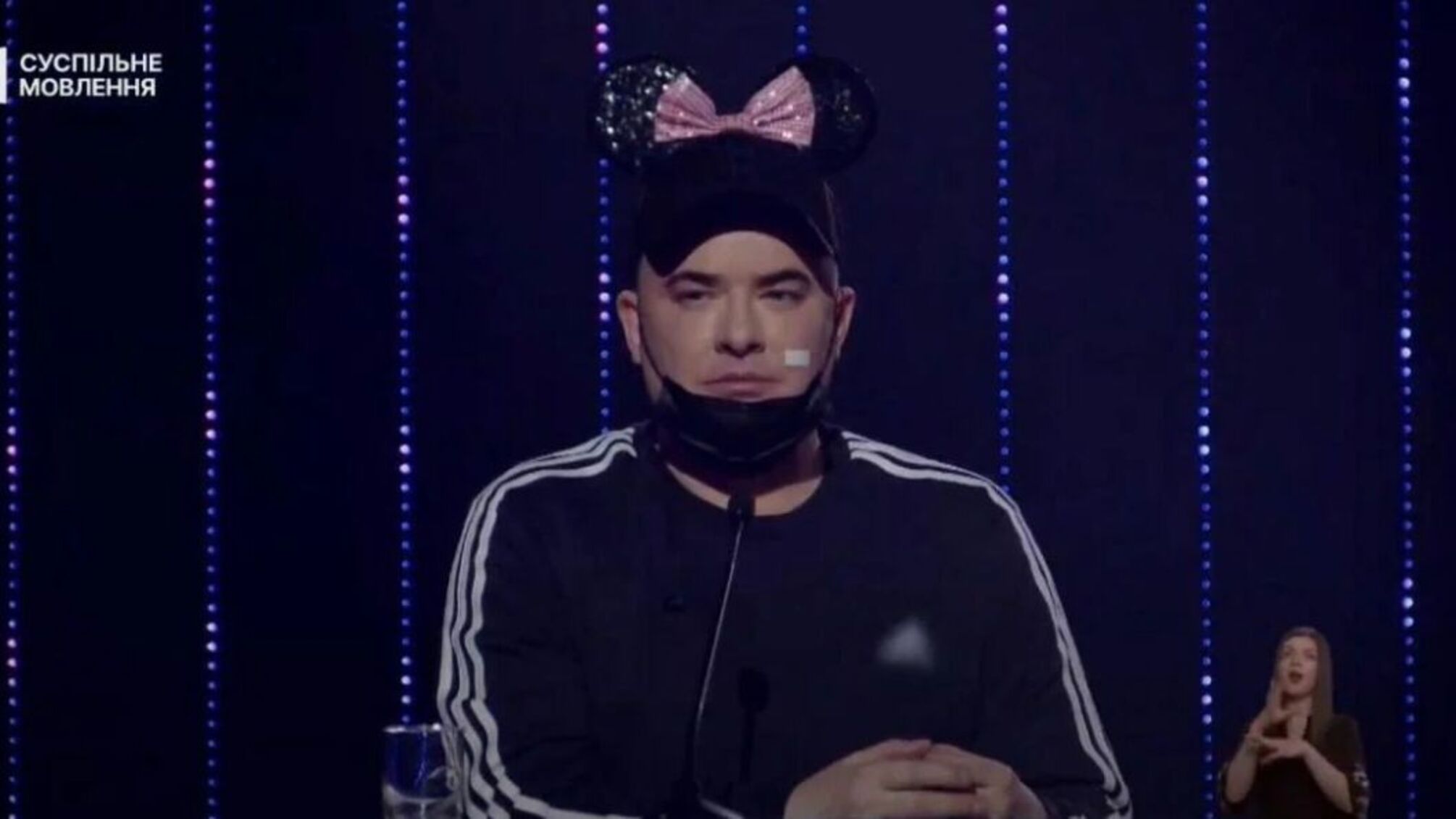 Андрія Данилка на нацвідборі помітили із пластиром на обличчі