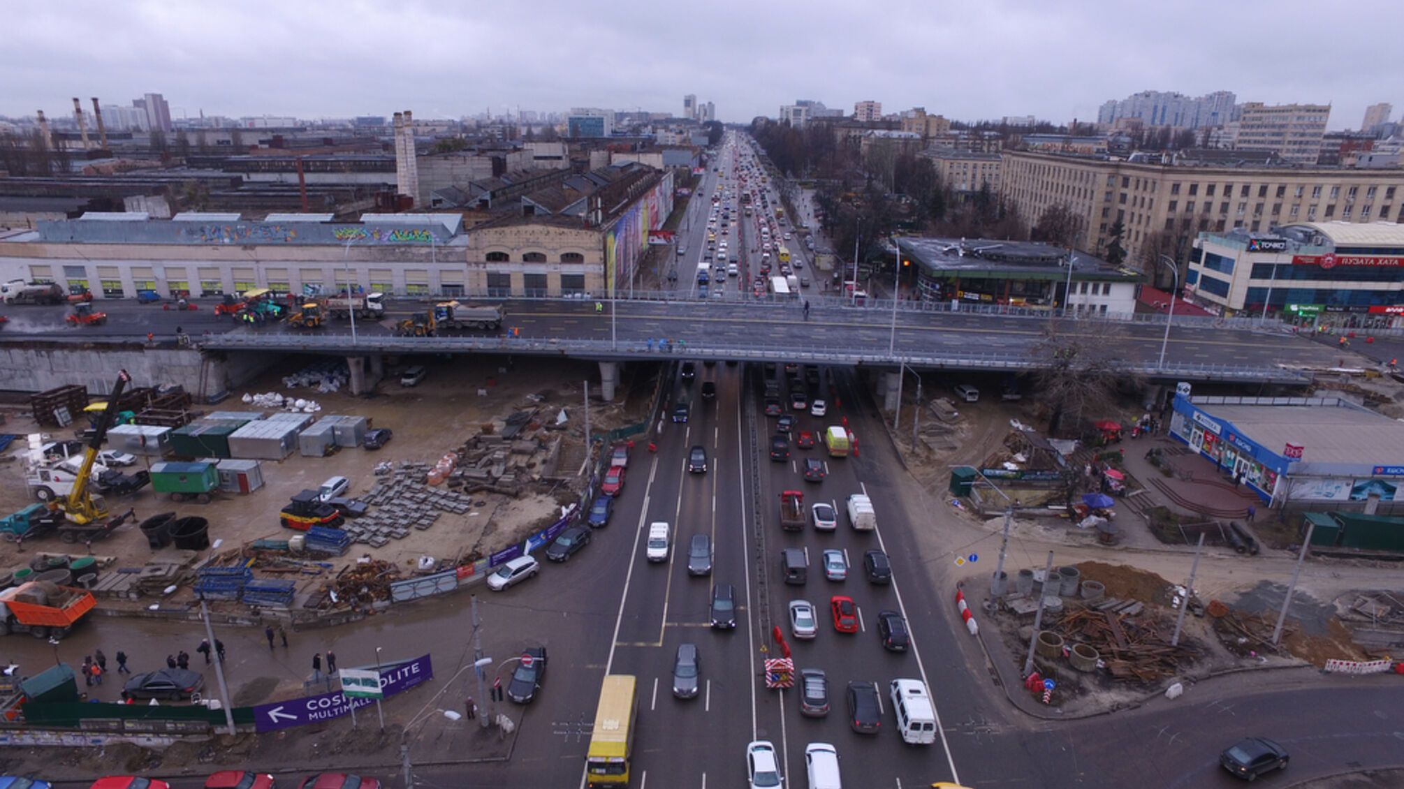 Повністю Шулявський міст обіцяють відкрити до середини 2024 року