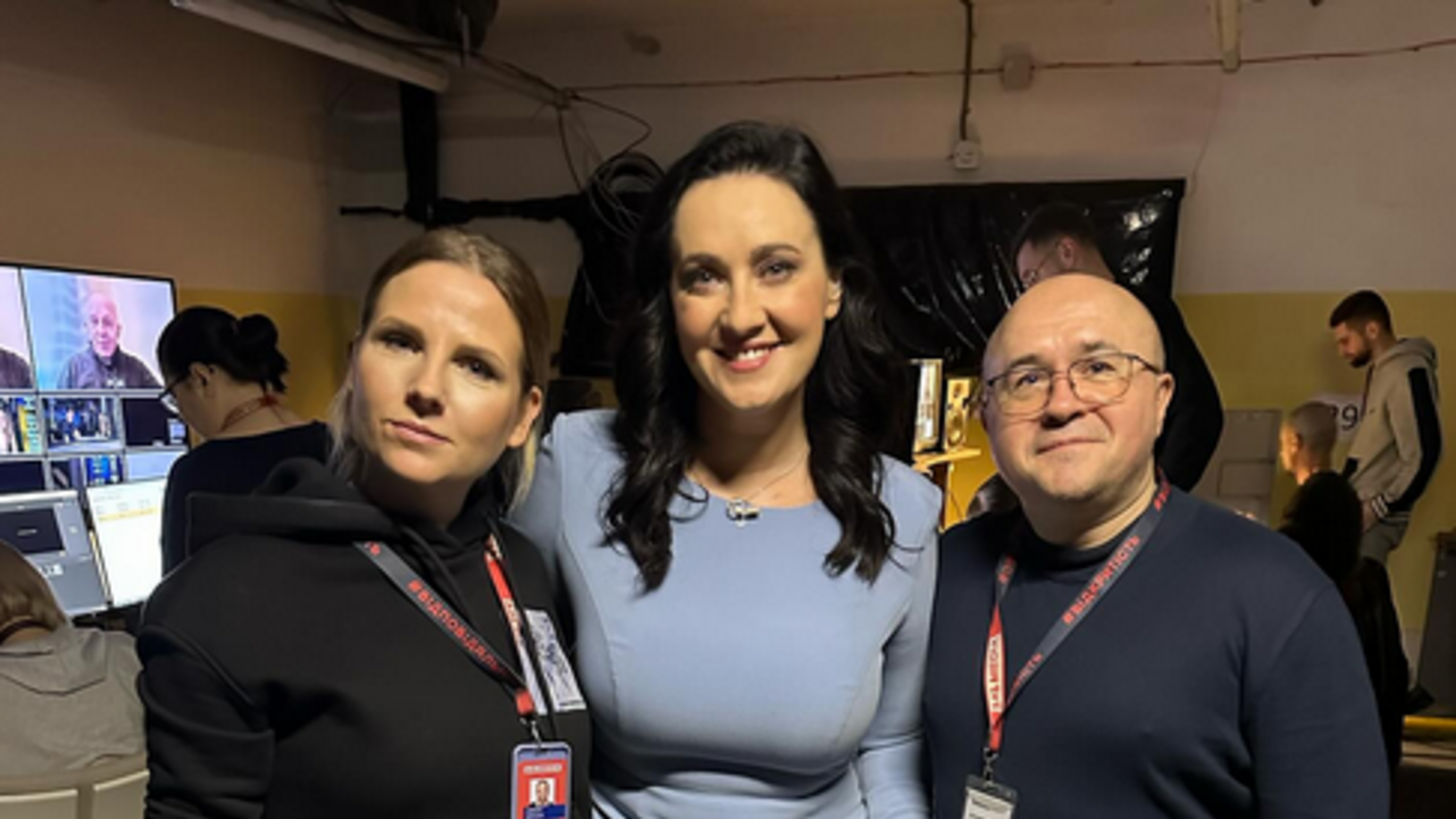 Соломія Вітвіцька показала, у яких умовах журналісти 'плюсів' працюють під час обстрілів