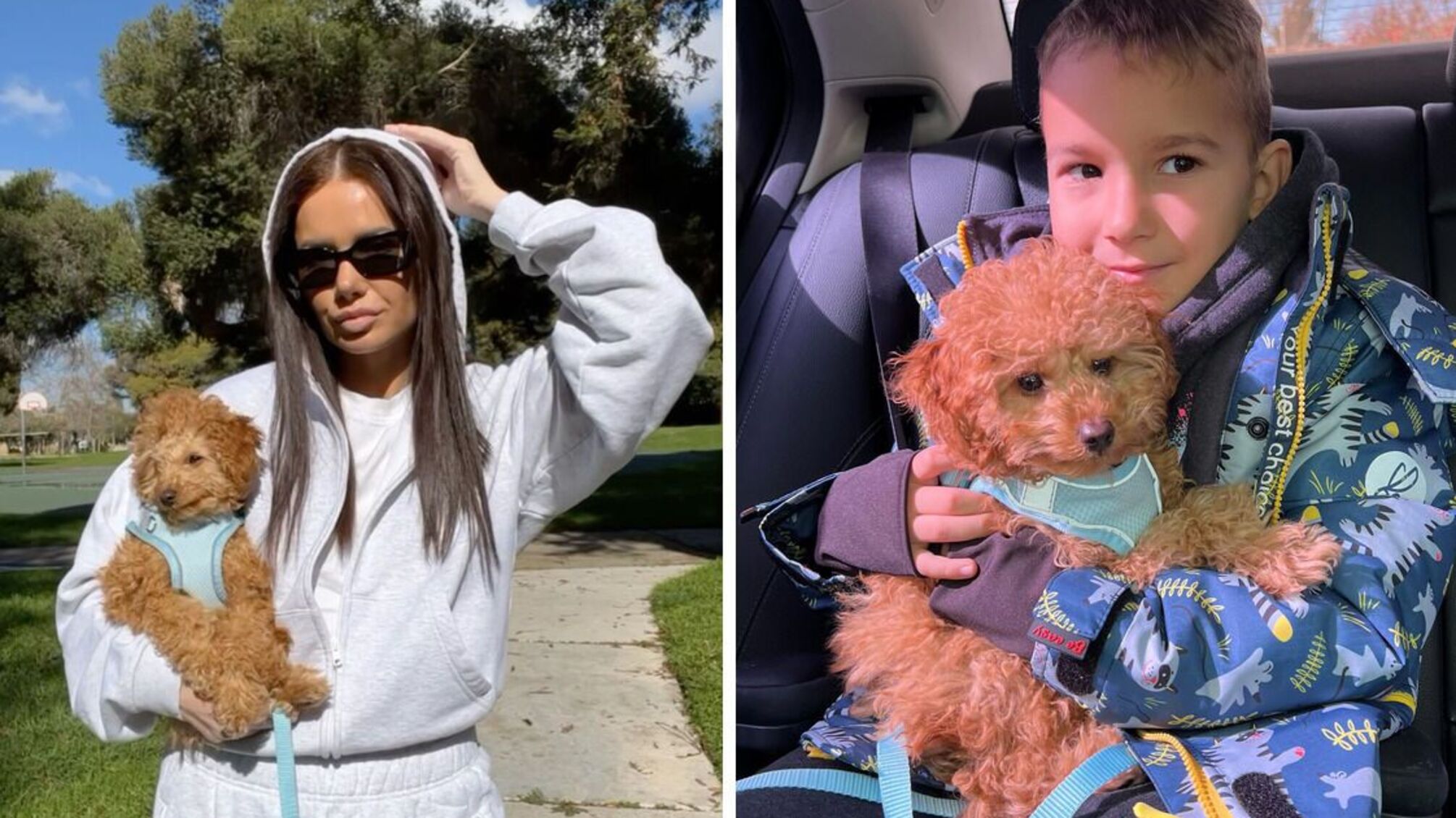 Аліна Шаманська і син