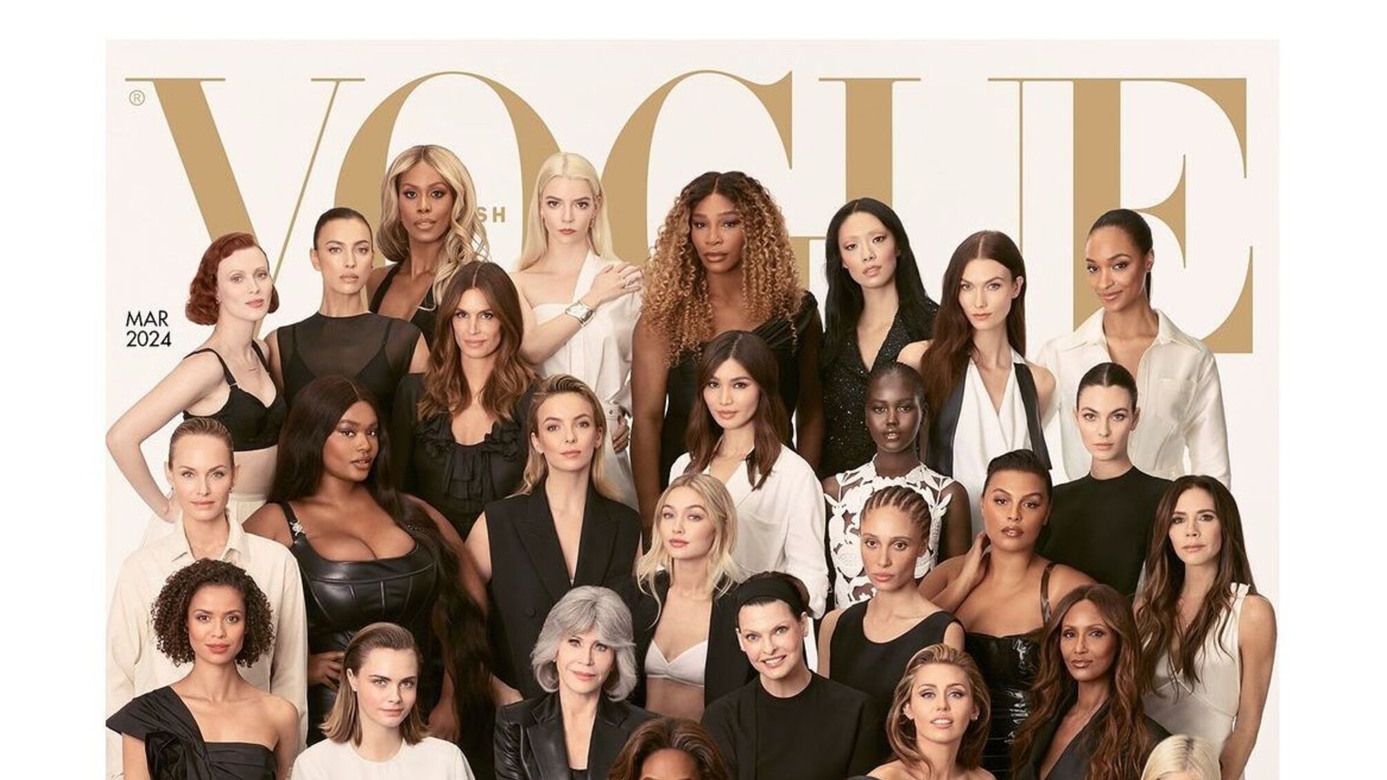Сальма Хаєк, Майлі Сайрус, Вікторія Бекхем та інші зірки Голлівуду – на обкладинці весняного Vogue 