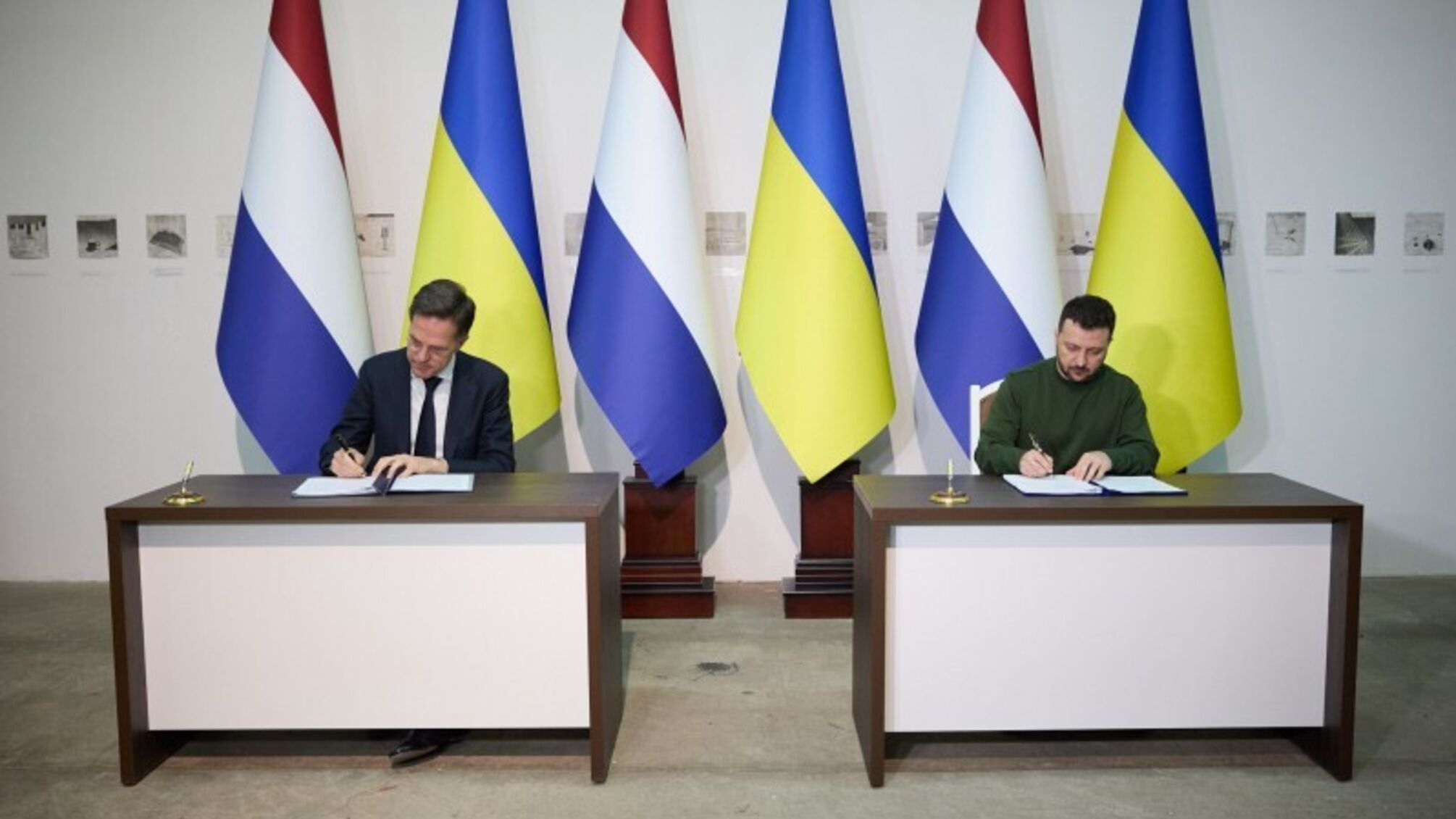 Украина и Нидерланды подписали двустороннее соглашение о безопасности