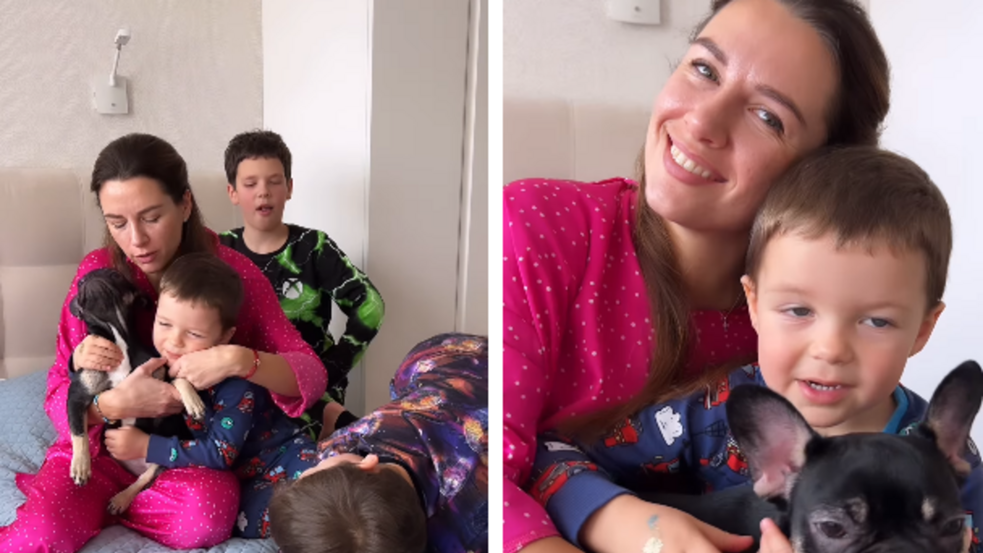 Кристина Решетник и дети