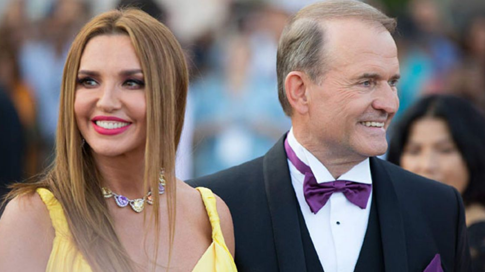 Оксана Марченко и Виктор Медведчук