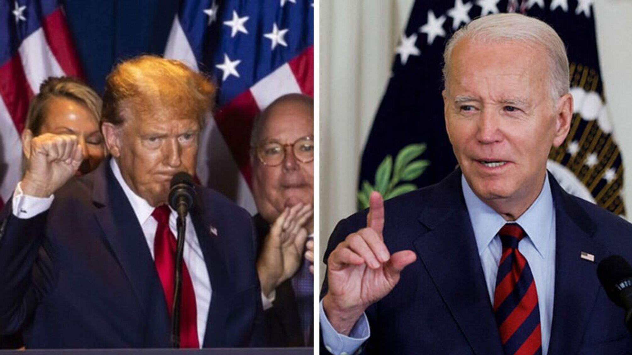 Трамп і Байден