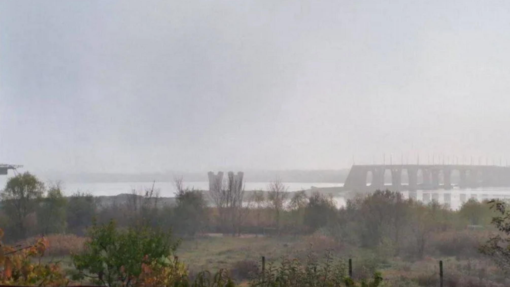 Россияне пытались десантироваться на правобережье Днепра под Антоновским мостом возле Херсона