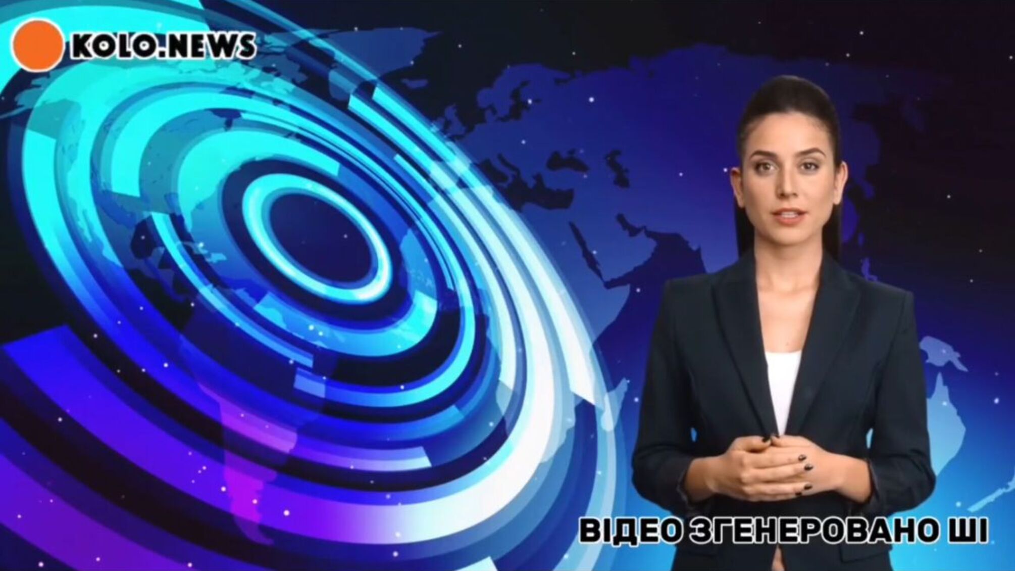 В Полтаве появилась ведущая новостей, созданная с помощью искусственного интеллекта