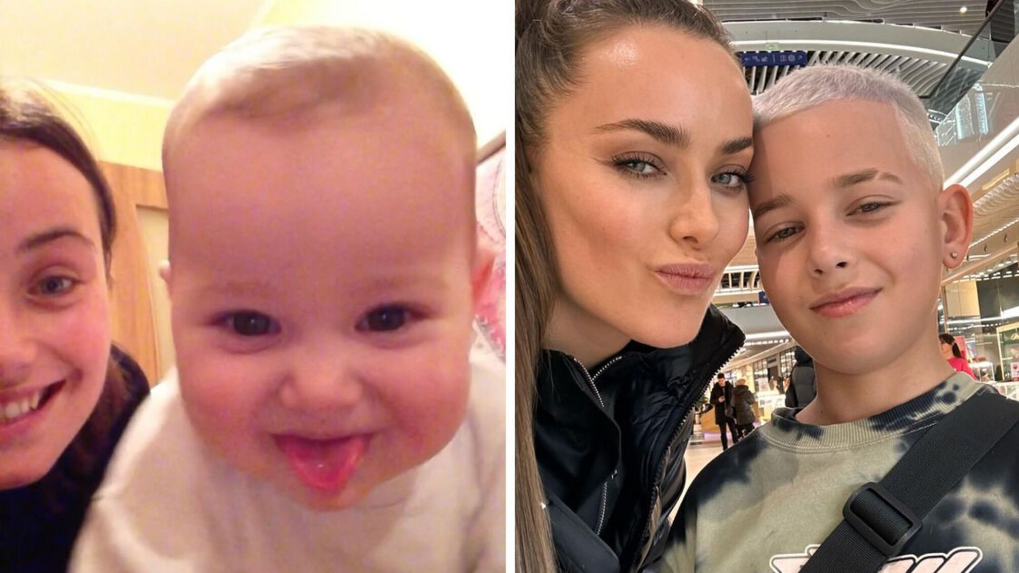 Ксенія Мішина з сином