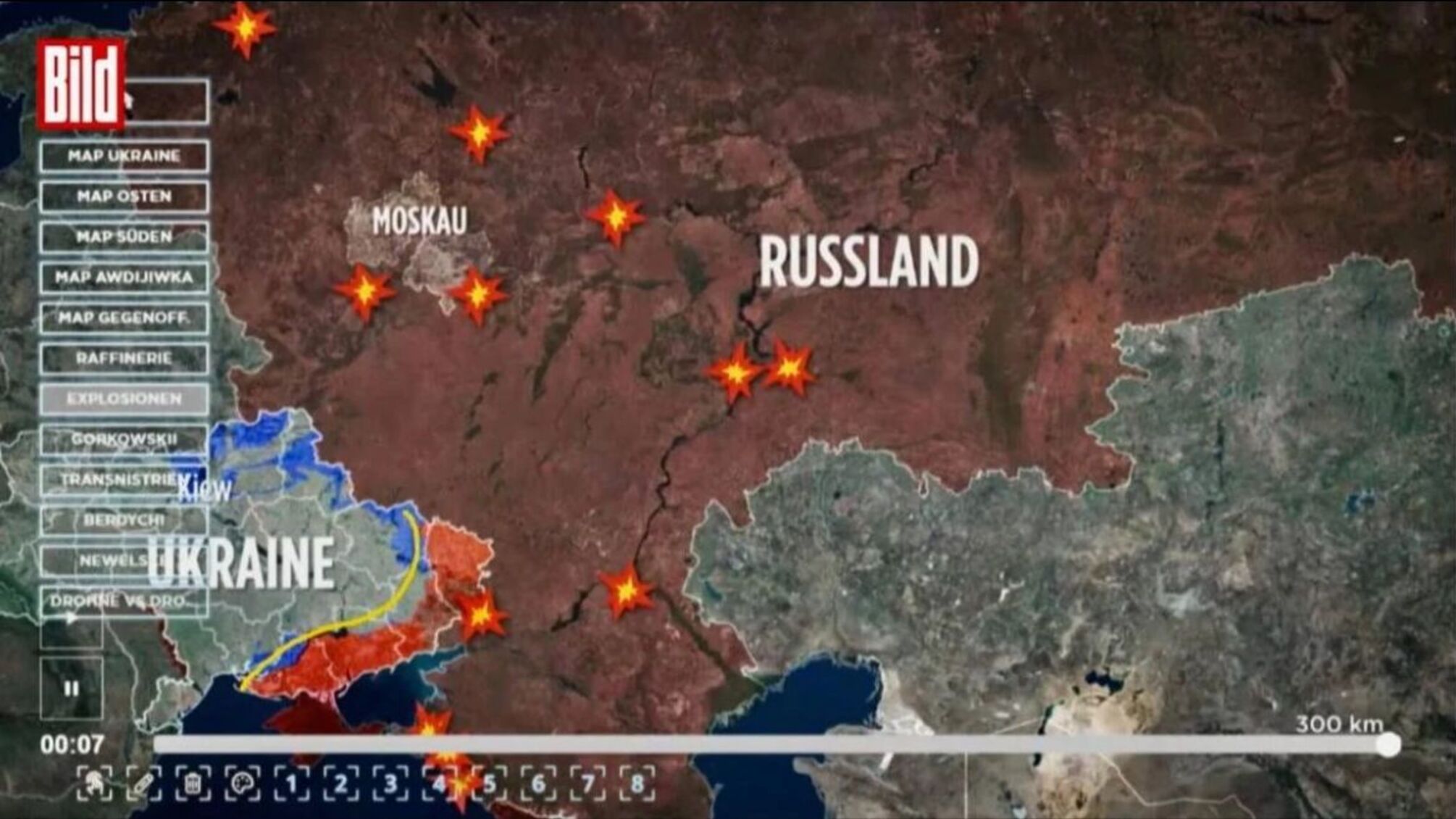 Украина может выпускать по России от 30 до 60 дальнобойных дронов каждую ночь