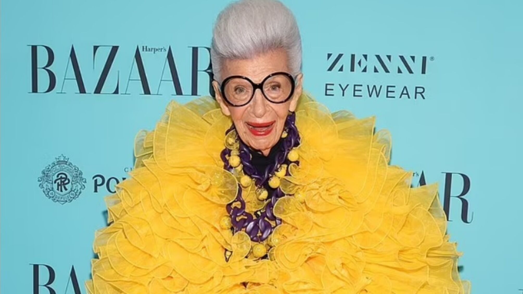 Икона моды Айрис Апфель умерла в возрасте 102 лет во Флориде