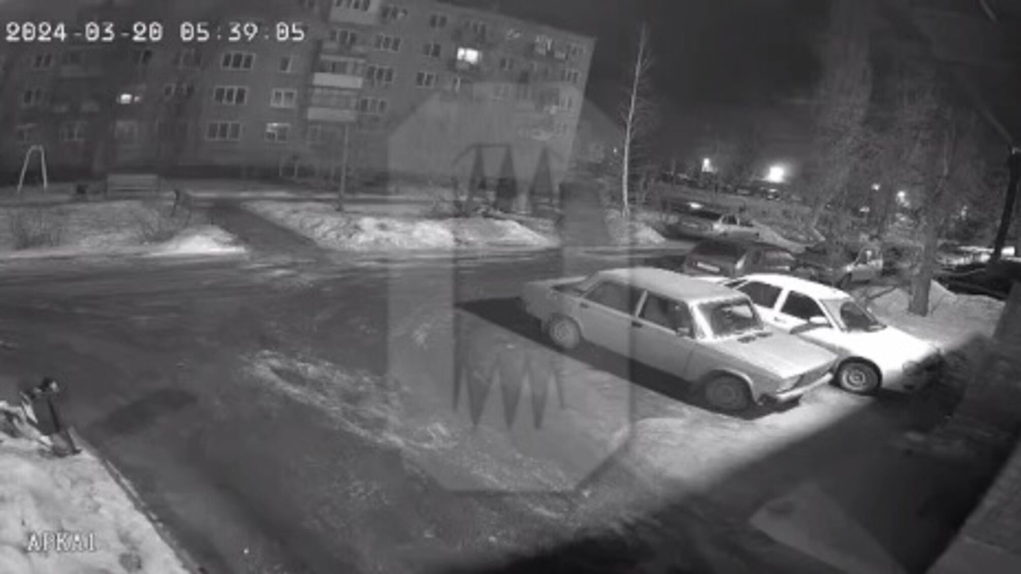 Российская авиабаза снова под обстрелом беспилотников