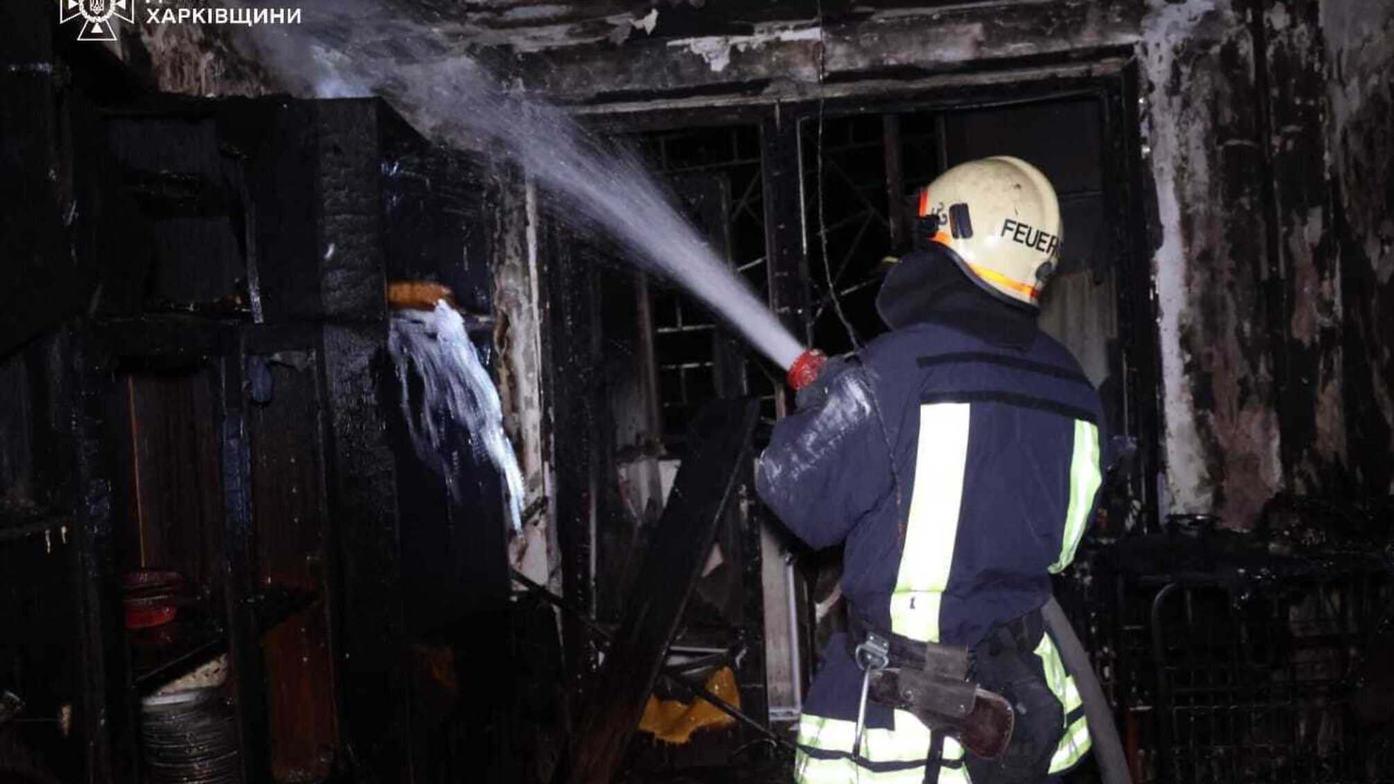 В Харькове произошел масштабный пожар на предприятии